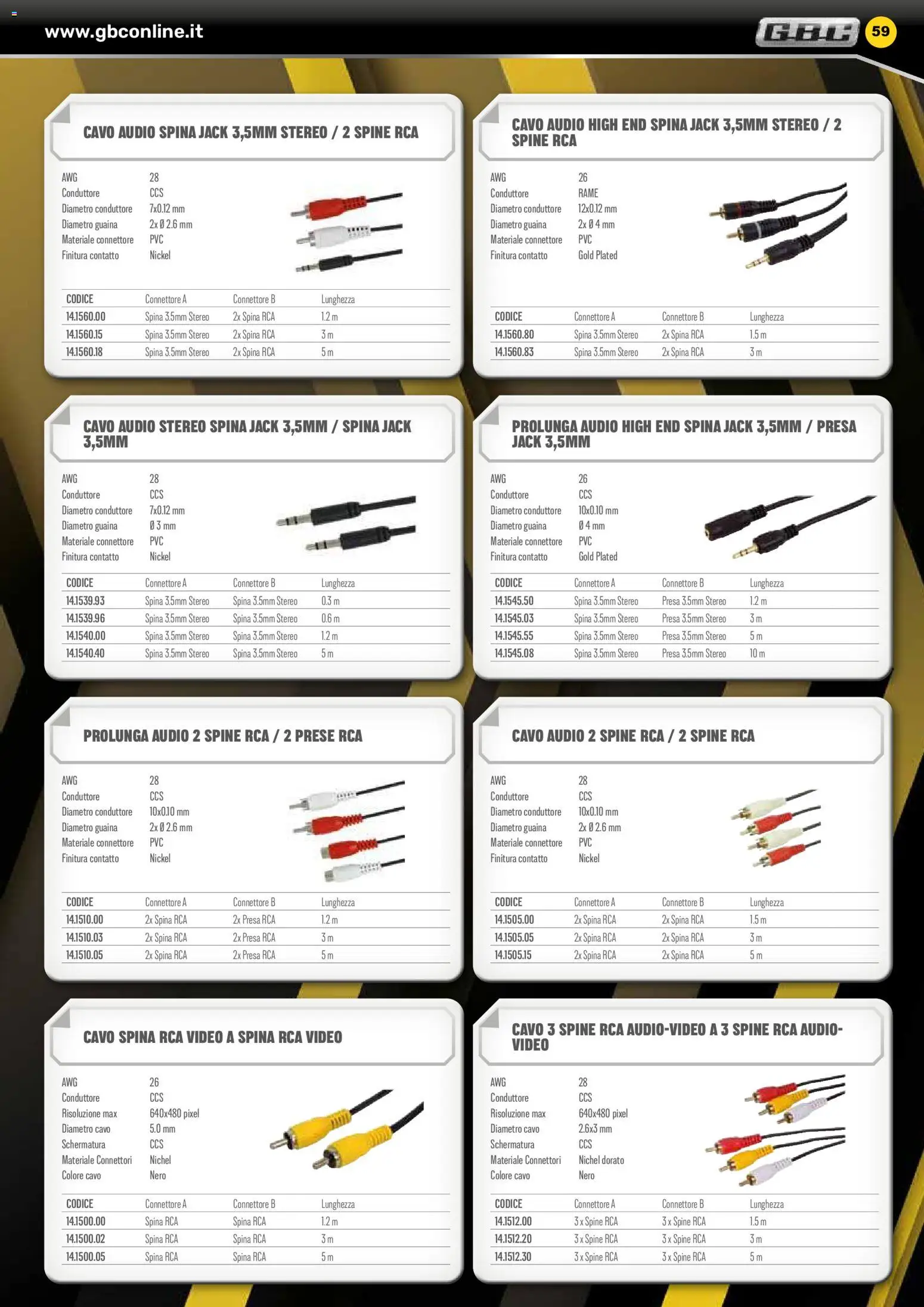 Volantino GBC del 06.02.2026 | Pagina: 59 | Prodotti: Video, Audio, Cavo, Connettore