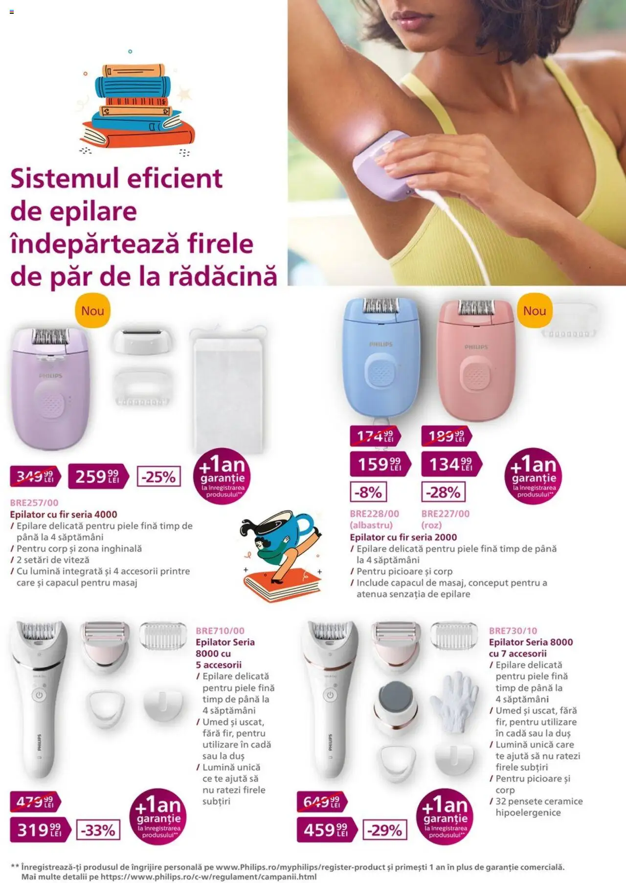 Carrefour catalog - Philips – valabil de la 21.08.2025 | Pagină: 13 | Produse: Tavuk suyu, Epilator, Cadă, Duș