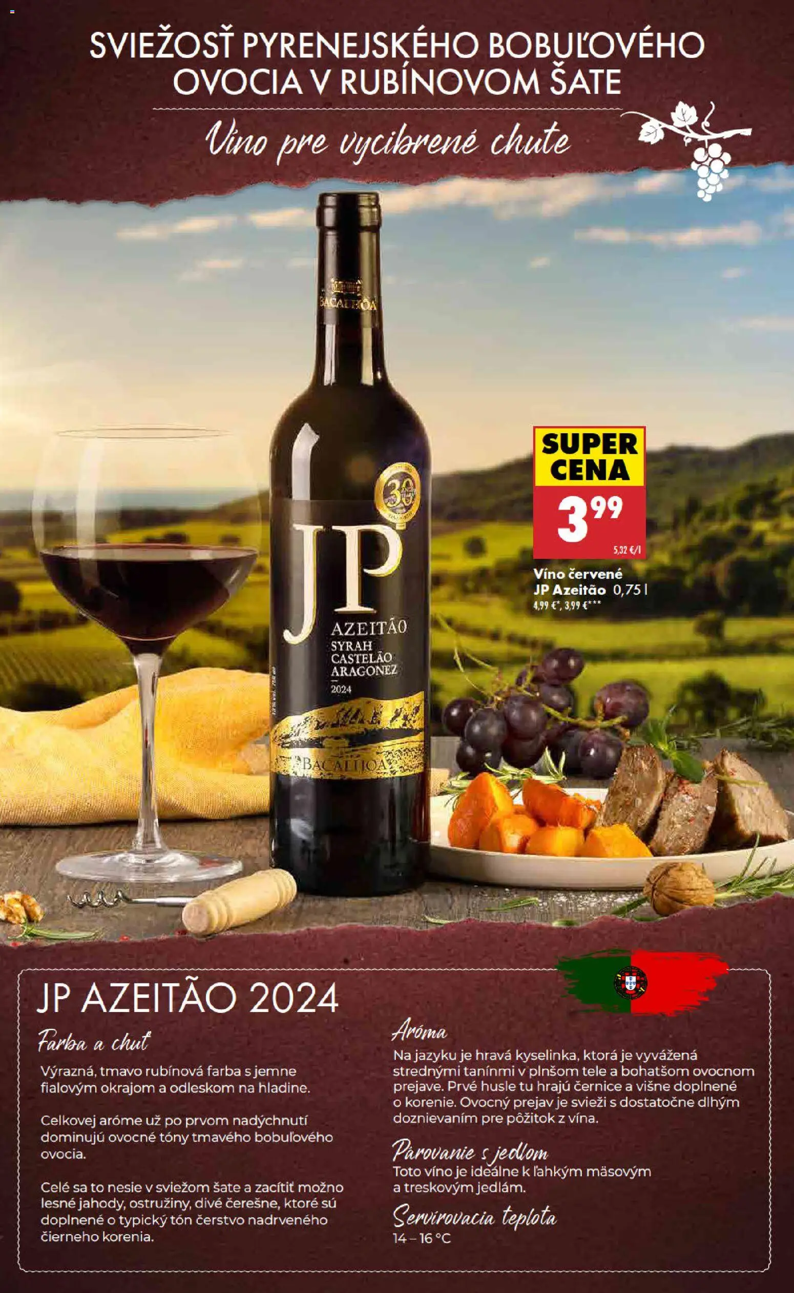 Nové Biedronka akcie – leták je platný od 15.01.2026 | Strana: 34 | Produkty: Víno, Višne