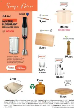 E.Leclerc - Prévisualisation de Couteau de cuisine 15 cm «Tradition», en bois et inox valide à partir de 02.09.2025 | Page: 6 | Produits: Mixeur, Soupe, Couteau, Mixeur plongeant