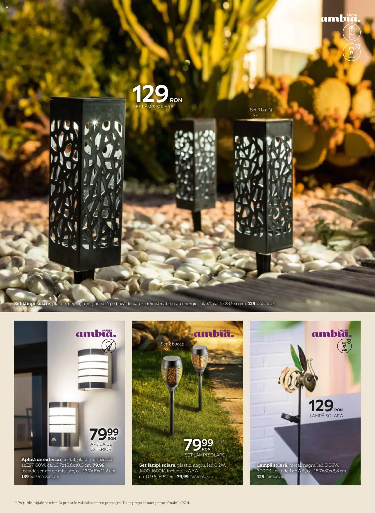 XXXLutz catalog - Grădină – valabil de la 10.03.2025 | Pagină: 42 | Produse: Babak, Lampă, Baterii