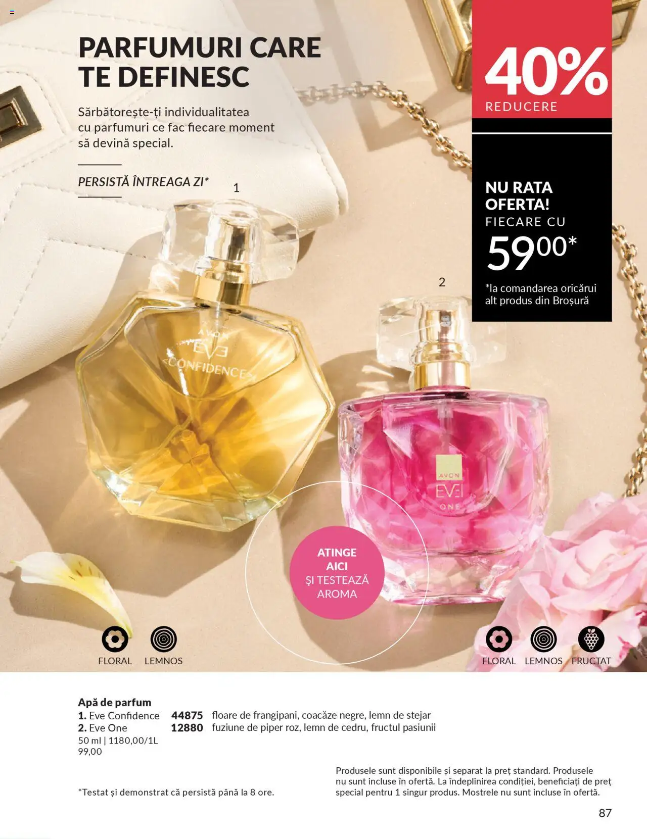 Noul catalog Avon – valabil de la 01.10.2025 | Pagină: 89 | Produse: Apă de parfum, Parfum, Rață, Piper
