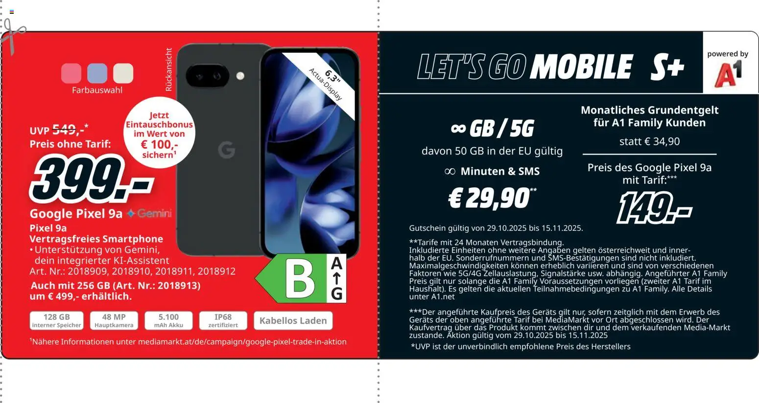 Media Markt Angebote gültig ab 29.10.2025 | Seite: 43 | Produkte: Smartphone