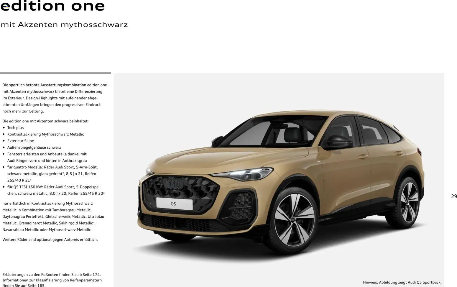 Audi Q5 – gültig ab 28.10.2025 | Seite: 29