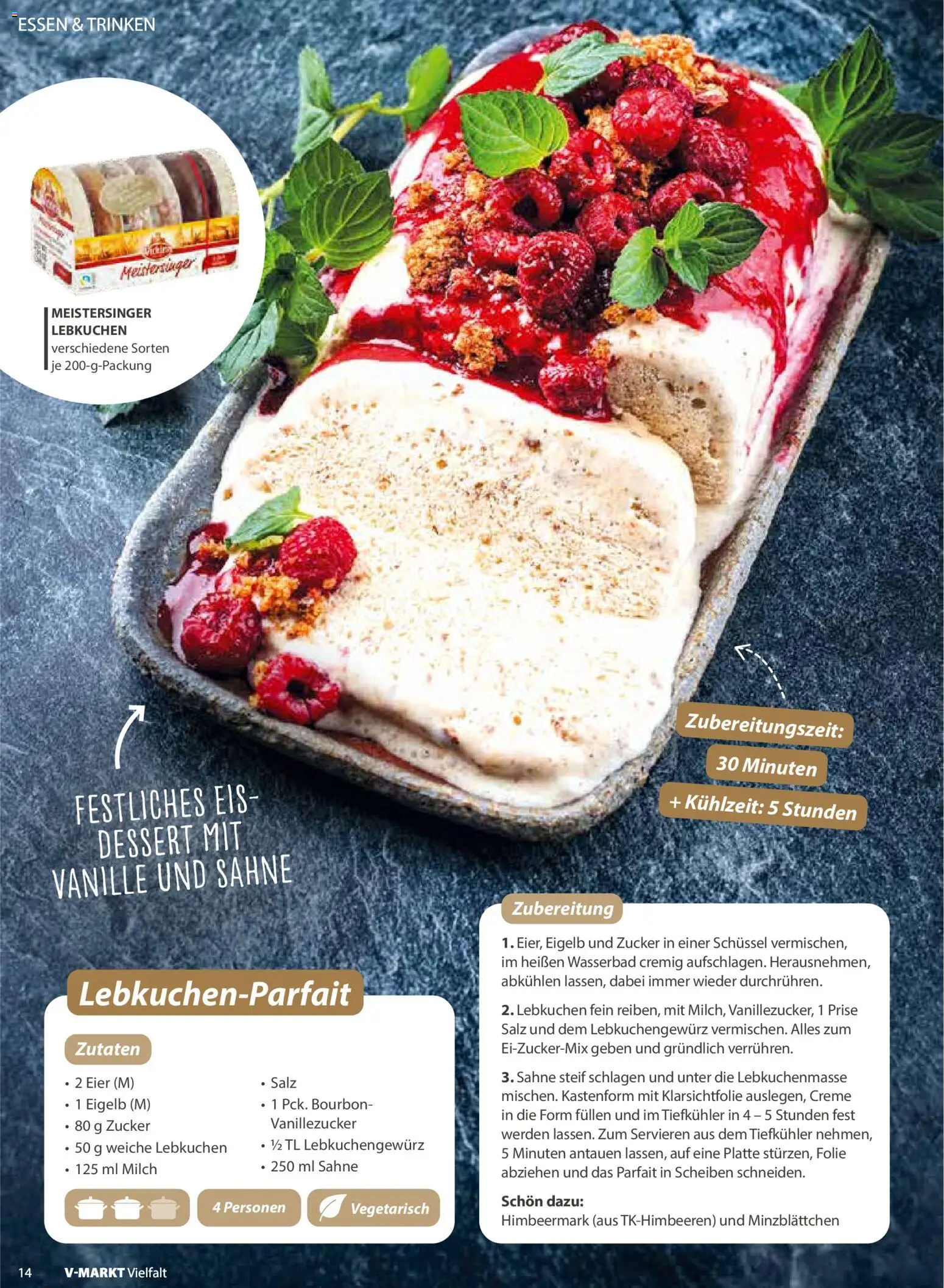 V-Markt - Vielfalt November / Dezember 2025 – gültig ab 01.11.2025 | Seite: 14 | Produkte: Milch, Salz, Zucker, Eis