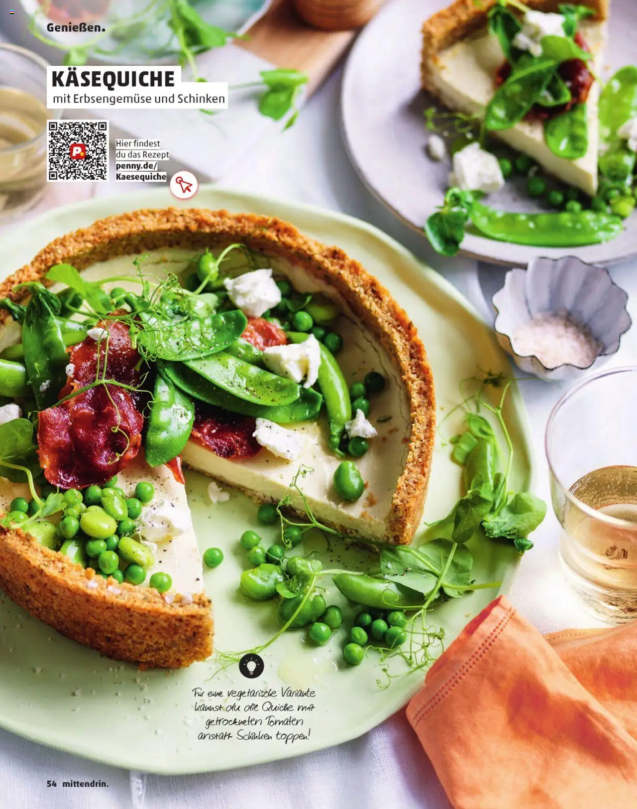 Penny  Kundenmagazin Sommer - gültig ab dem 13.06.2025 | Seite: 54 | Produkte: Tomaten, Schinken