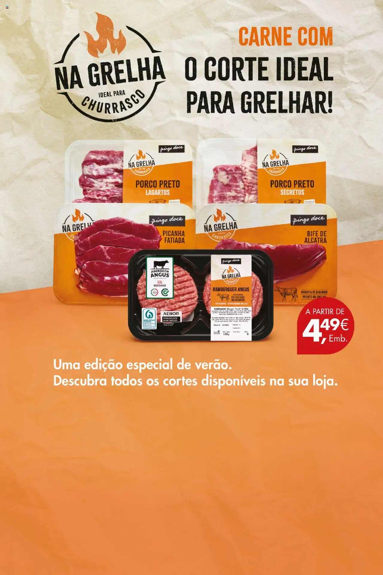 Pingo Doce Poupe este Fim de Semana │ válido de 15.08.2025 | Página: 4 | Produtos: Hambúrguer, Carne