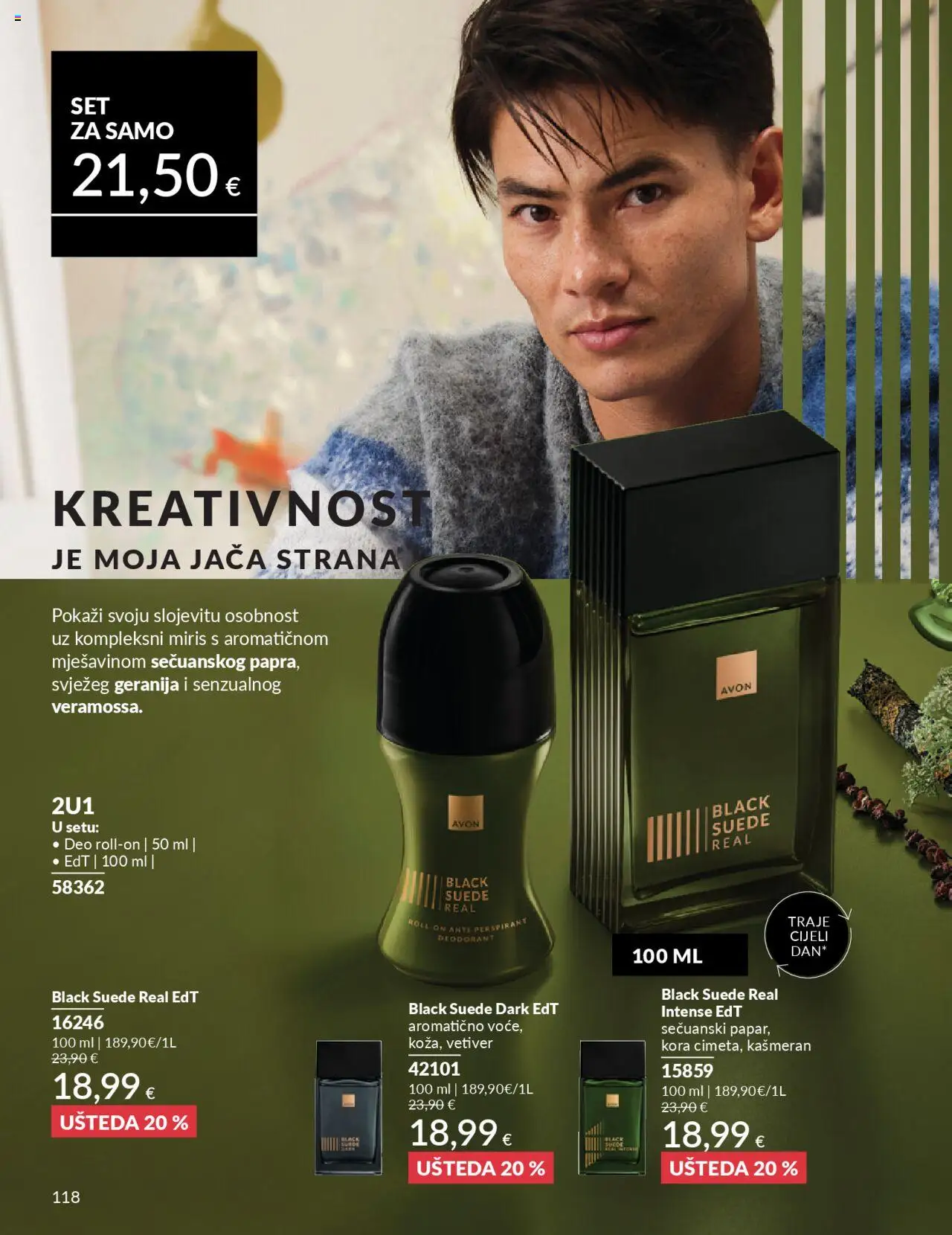Avon katalog | vrijedi od 30.09.2025 | Stranica: 118 | Proizvodi: Roll on, Miris