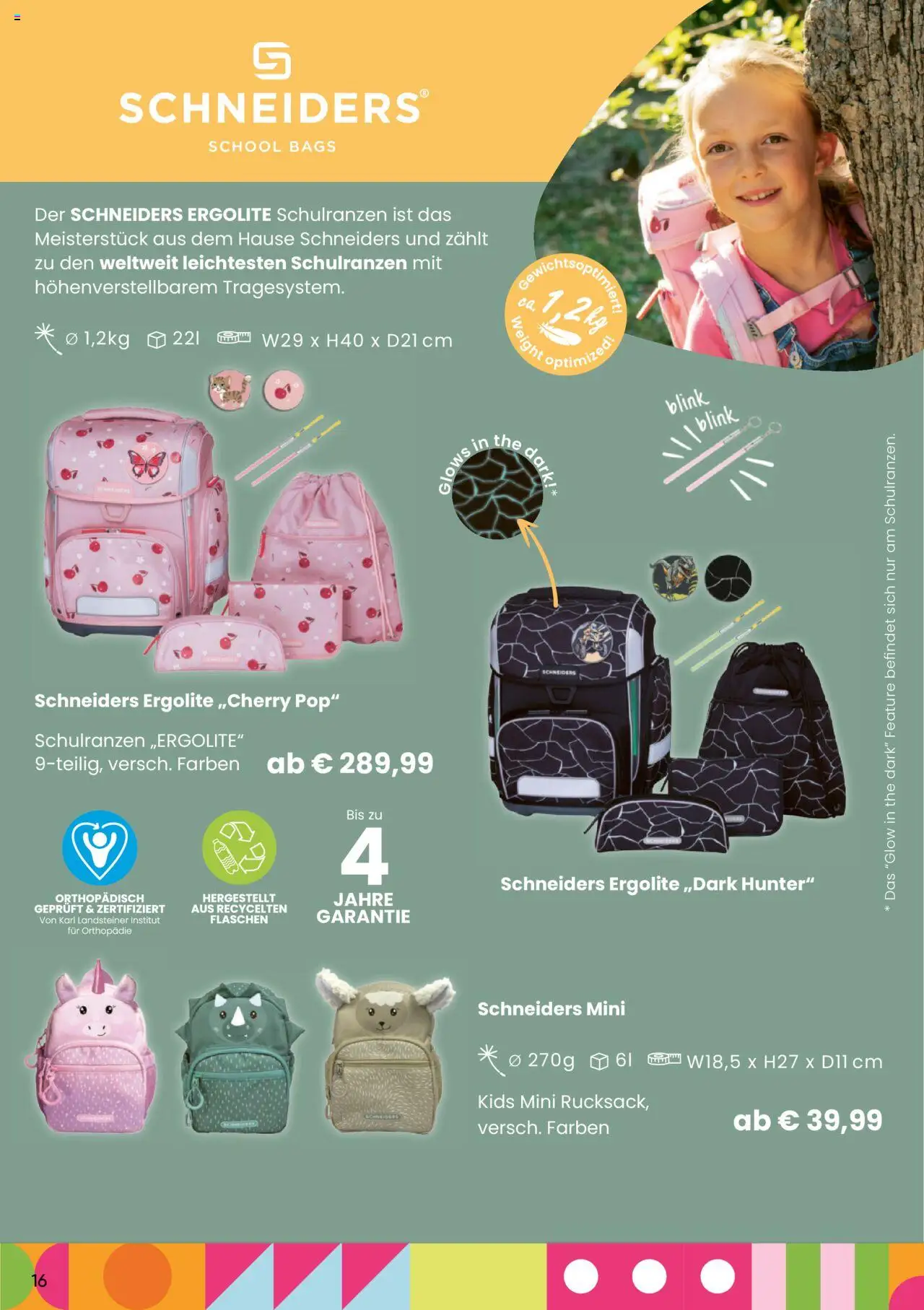 Galeria Karstadt Kaufhof  Kinder, Schule & mehr - gültig ab dem 17.03.2025 | Seite: 16