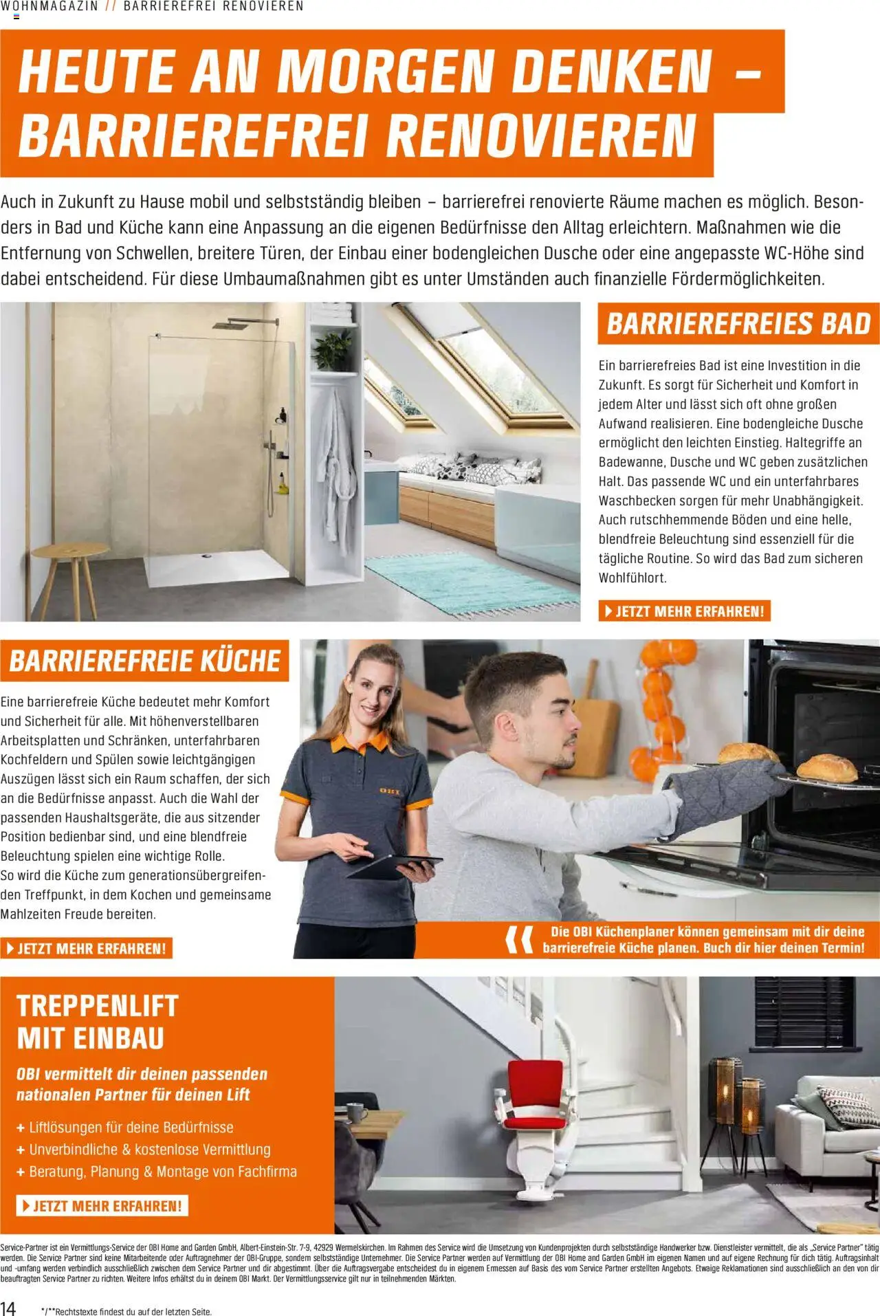 Obi  Alles für dein Zuhause – gültig ab 13.10.2025 | Seite: 14 | Produkte: Waschbecken, Bad, Dusche, Küche