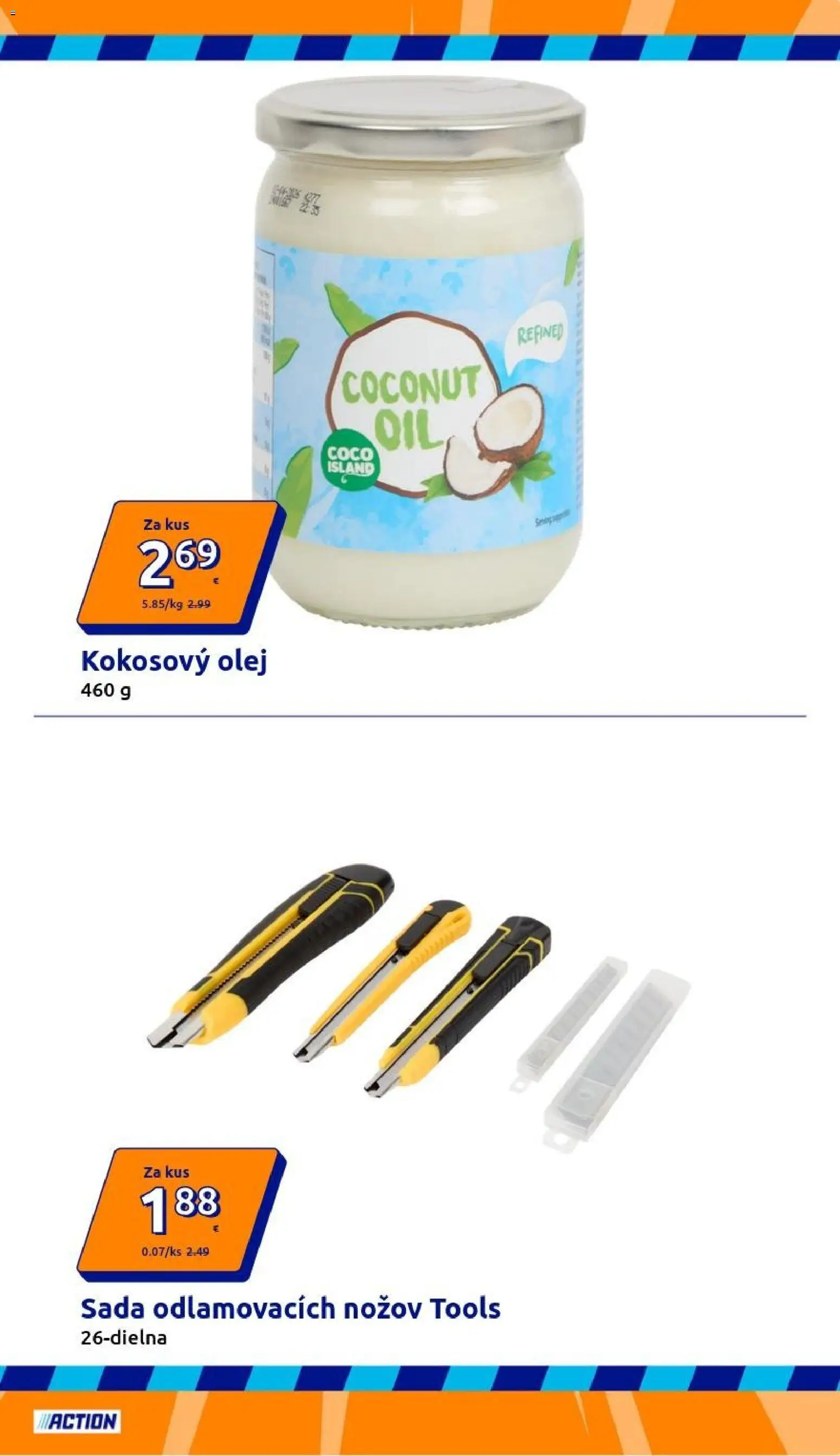 Nové Action akcie – leták je platný od 29.04.2026 | Strana: 17 | Produkty: Olej