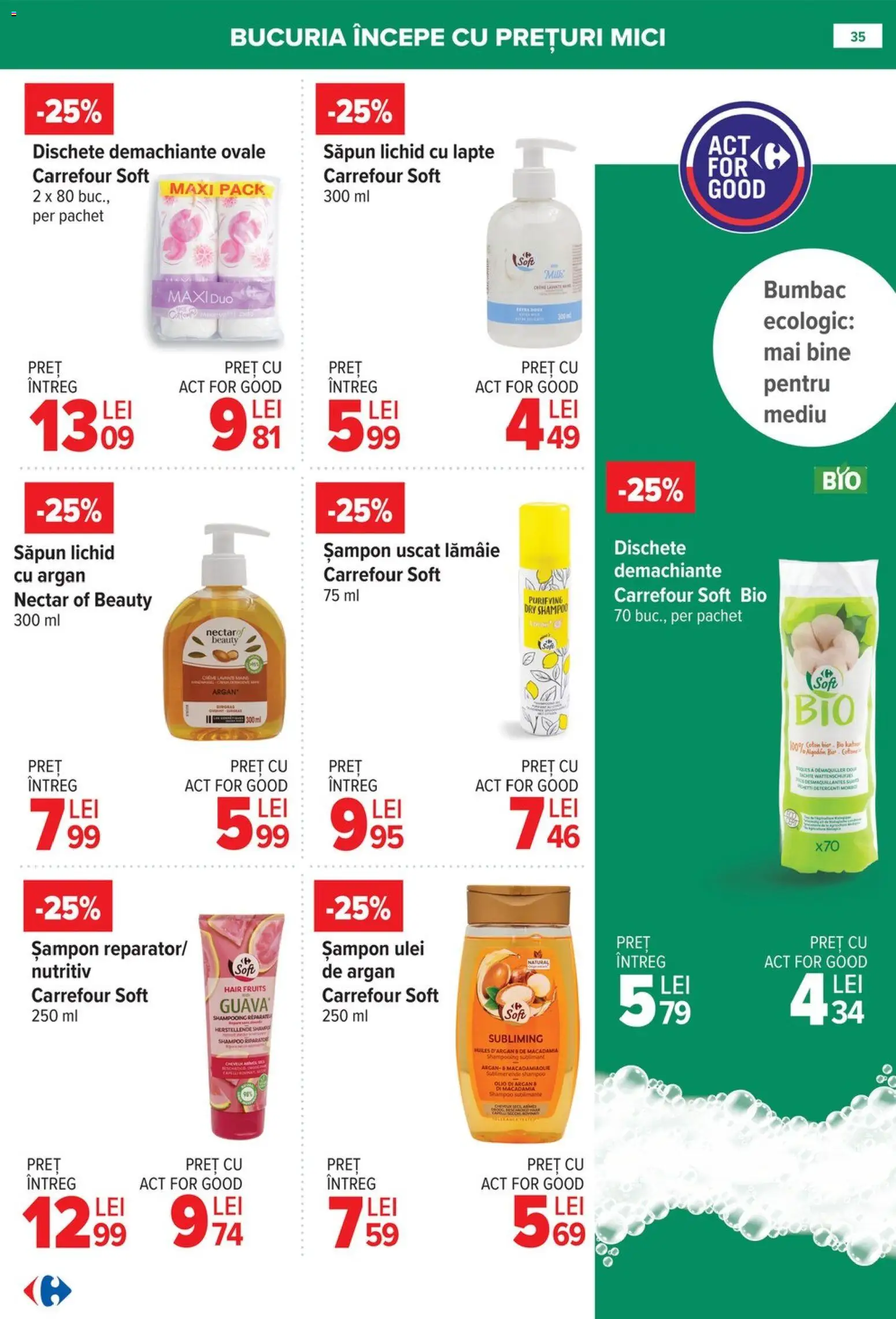 Noul catalog Carrefour – valabil de la 08.01.2026 | Pagină: 35 | Produse: Şerit ödül, Șampon, Ulei, Lămâie