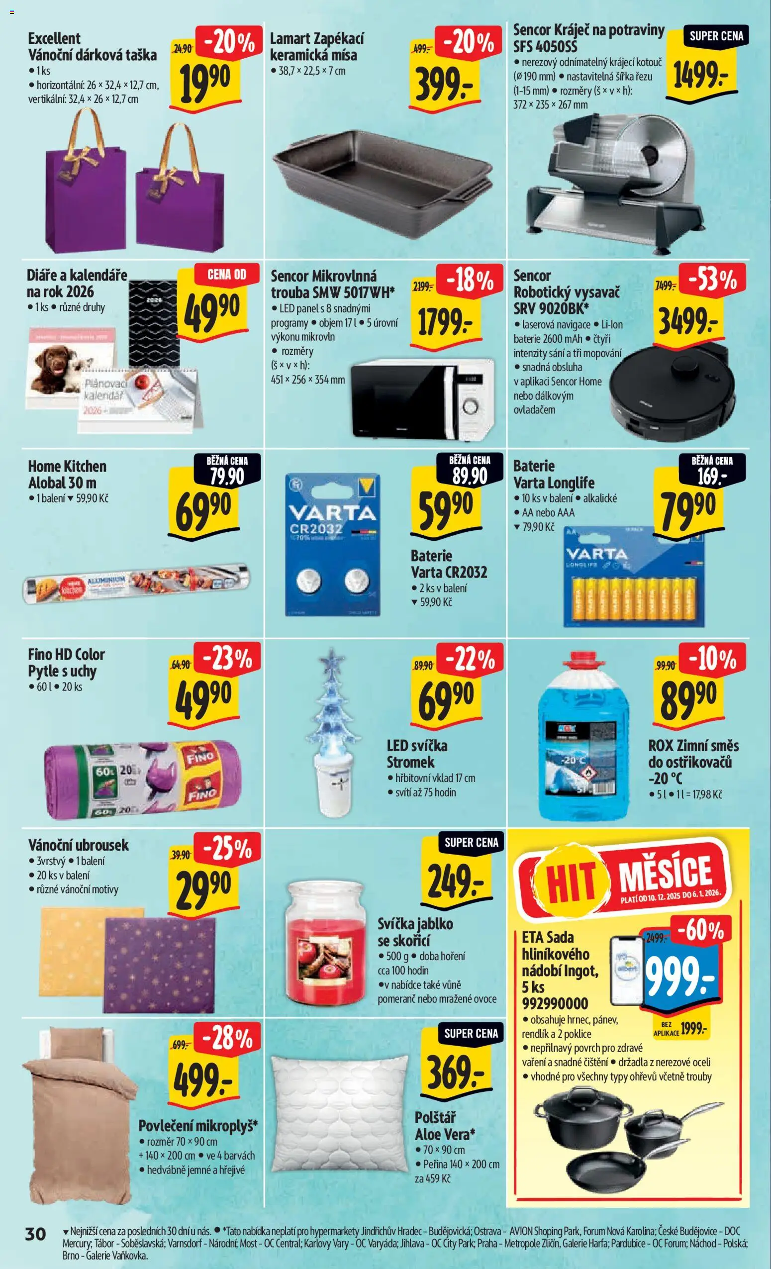 Albert leták - Hypermarket od 17.12.2025 | Strana: 39 | Produkty: Nádobí, Trouba, Kráječ, Rendlík