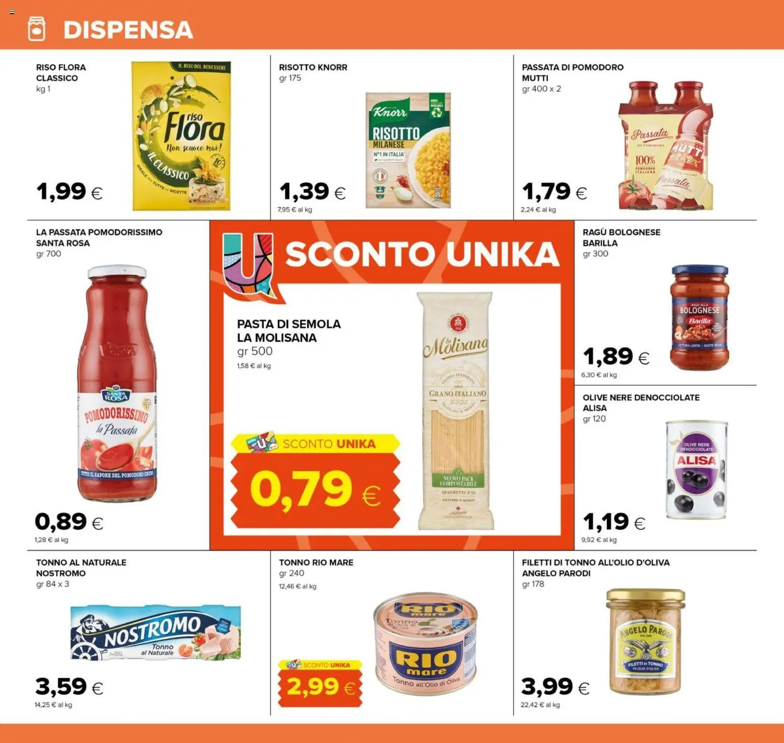 Volantino Tigre del 07.04.2026 | Pagina: 14 | Prodotti: Riso, Pomodoro, Pasta, Passata di pomodoro