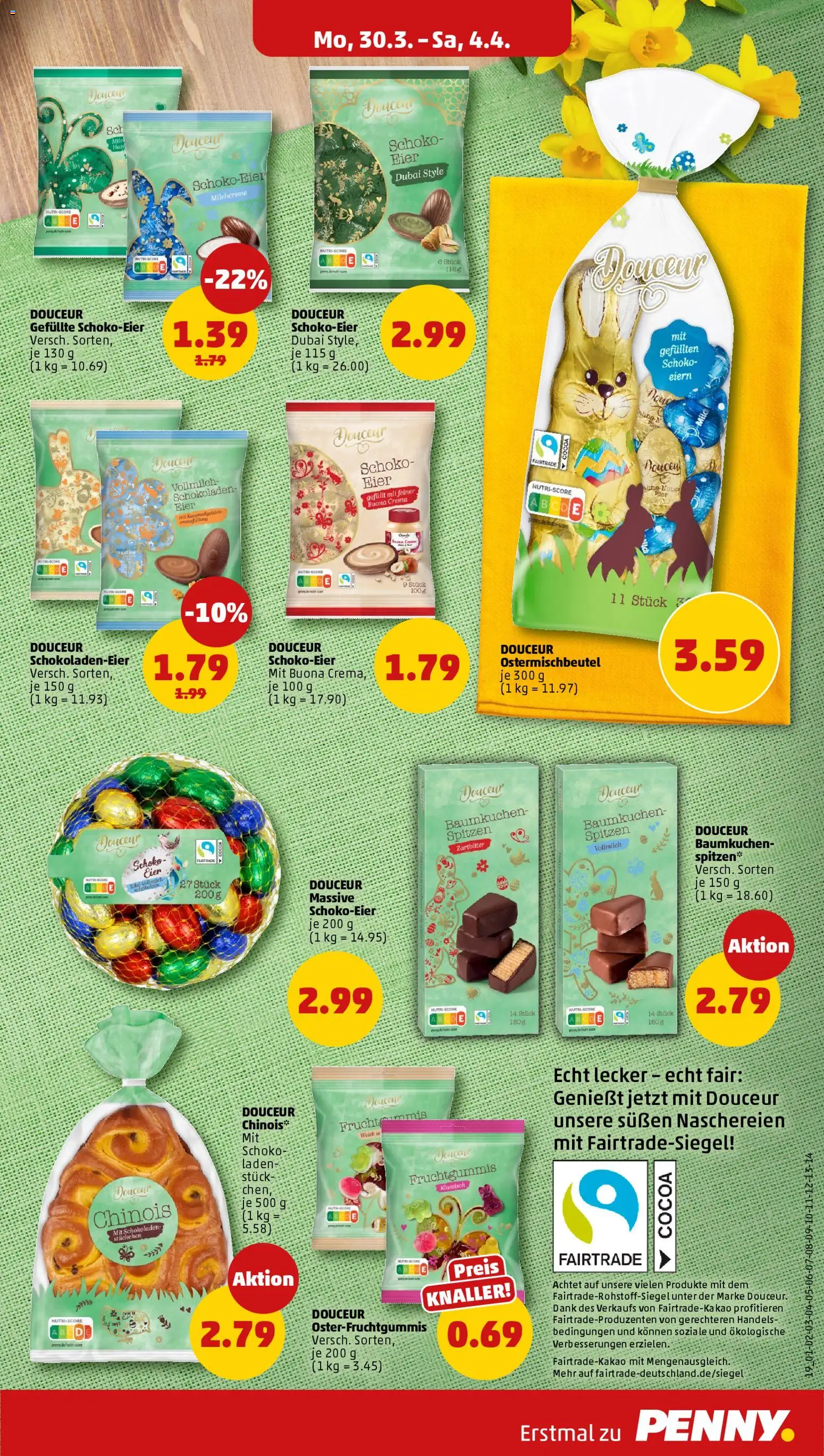 Penny Prospekt 	 – gültig ab 30.03.2026 | Seite: 17 | Produkte: Milch, Eier