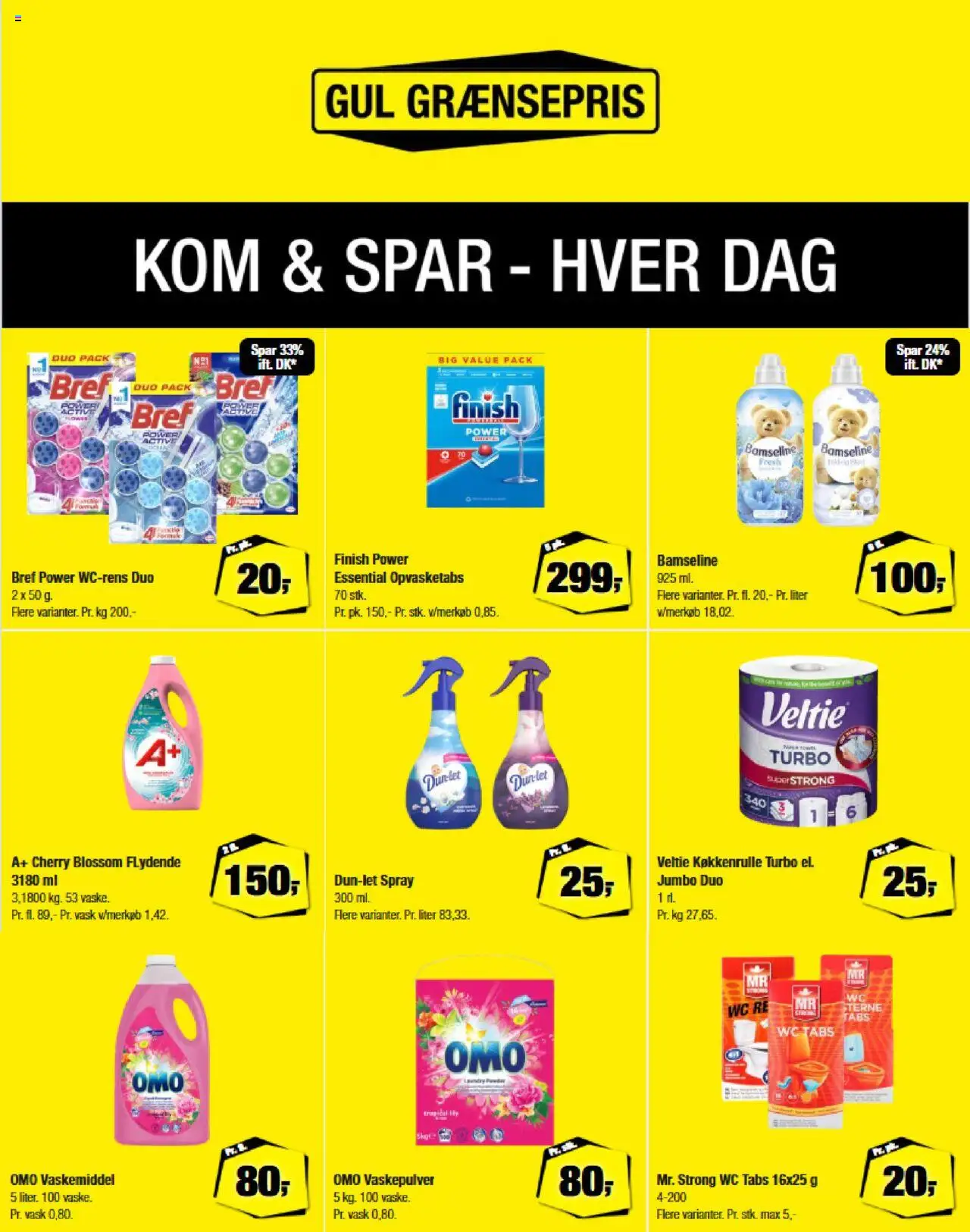 Calle Tilbudsavis gyldig fra 20.08.2025 | Side: 12 | Produkter: Vaskepulver, Cherry