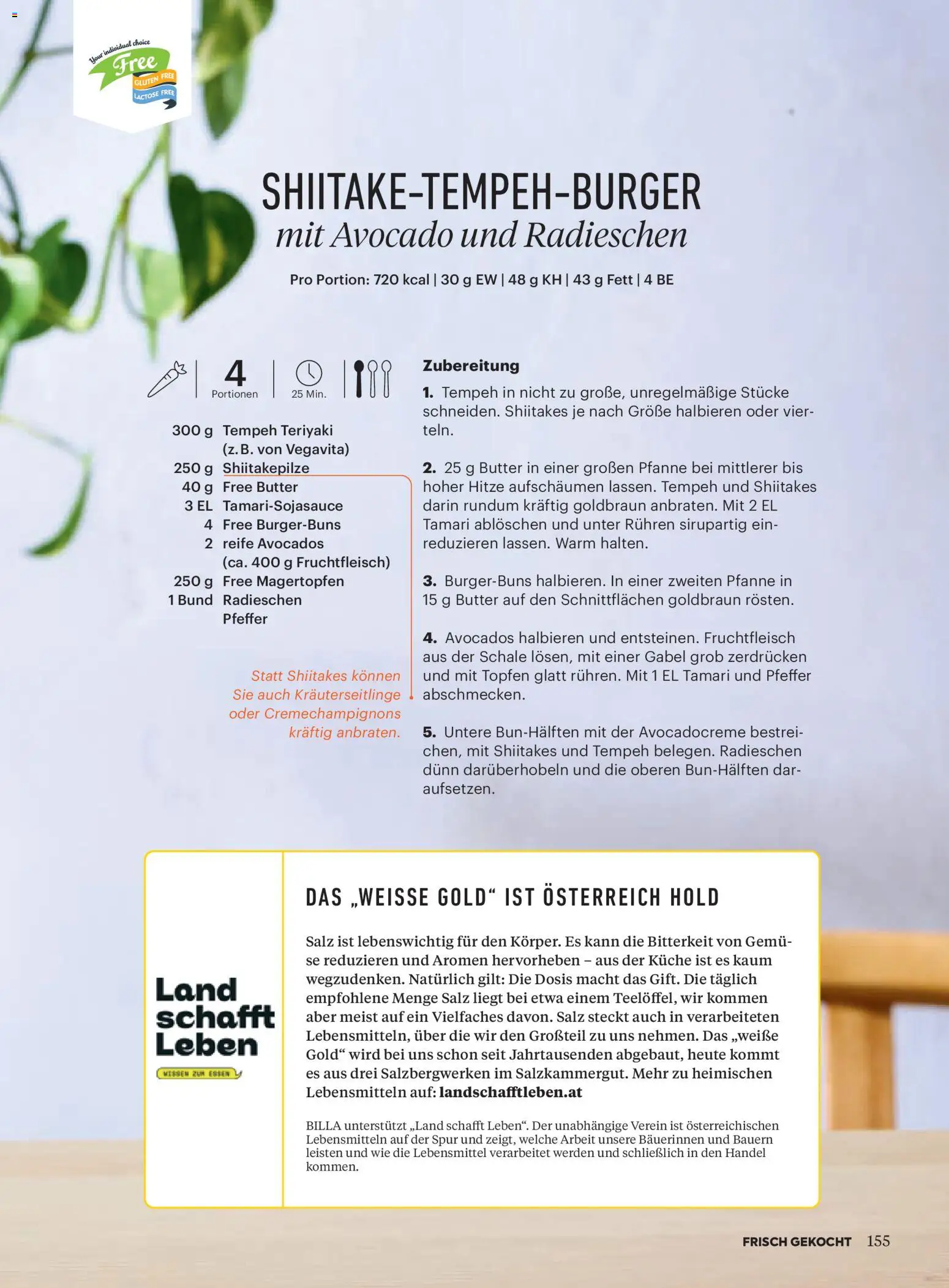 Billa  Frisch Gekocht gültig ab 01.03.2026 | Seite: 153 | Produkte: Avocado, Salz, Pfeffer, Libacomb