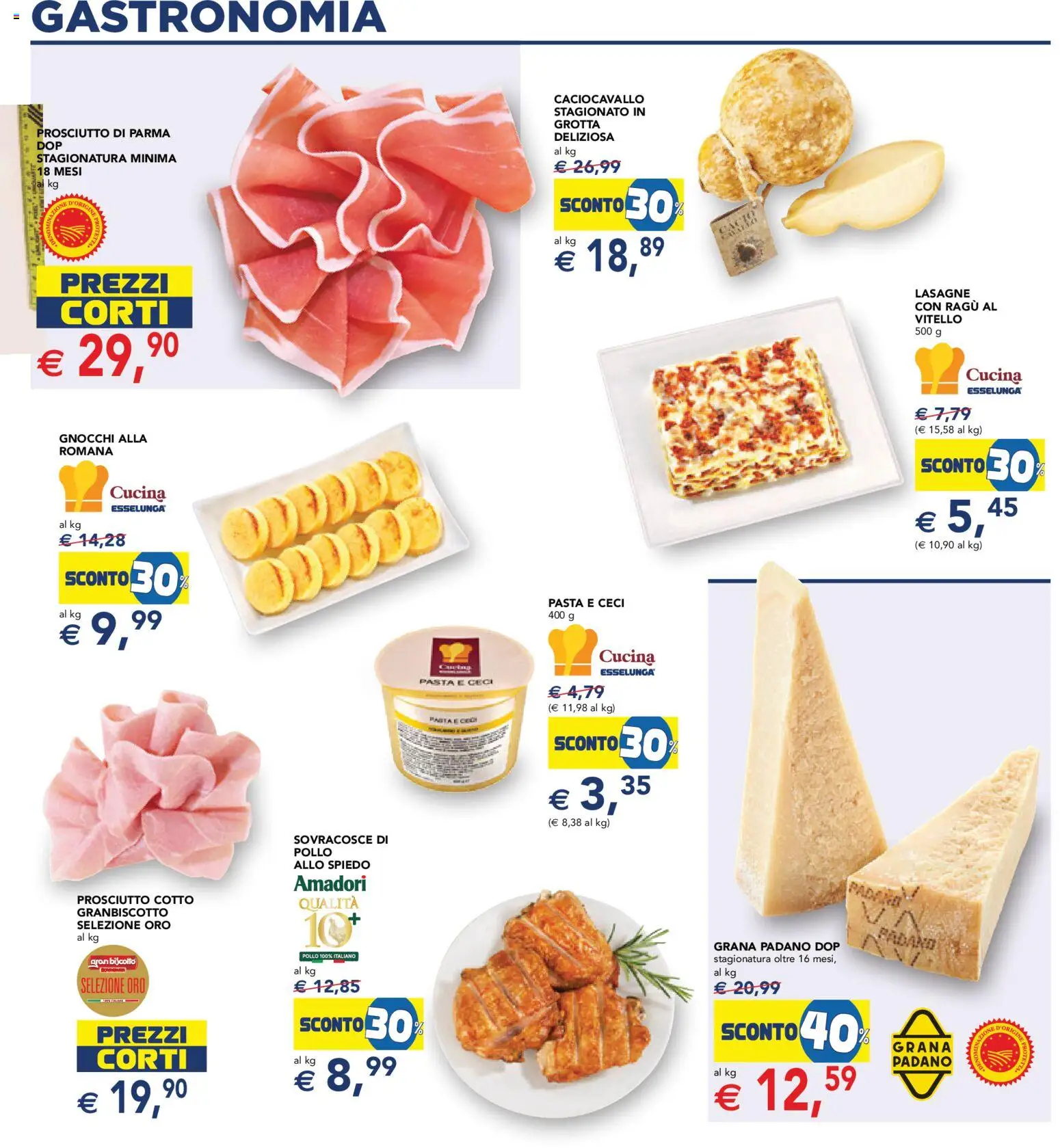 Volantino Esselunga S del 23.10.2025 | Pagina: 19 | Prodotti: Prosciutto Cotto, Pollo, Prosciutto, Grana Padano