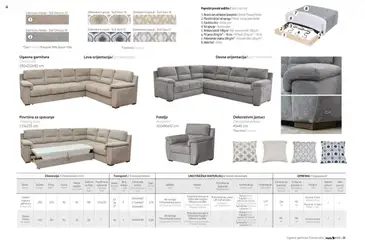 Matis mebl 2025/26 - pregled Matis kataloga - važi od 01.01.2025 | Strana: 25 | Proizvode: Jastuk, Sofa, Kutija, Ugaona garnitura