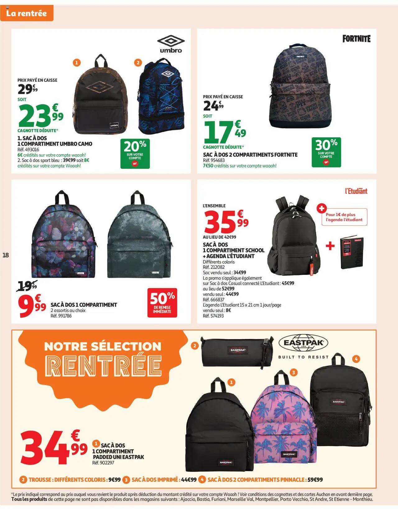  | Page: 18 | Produits: Sac, Sac à dos