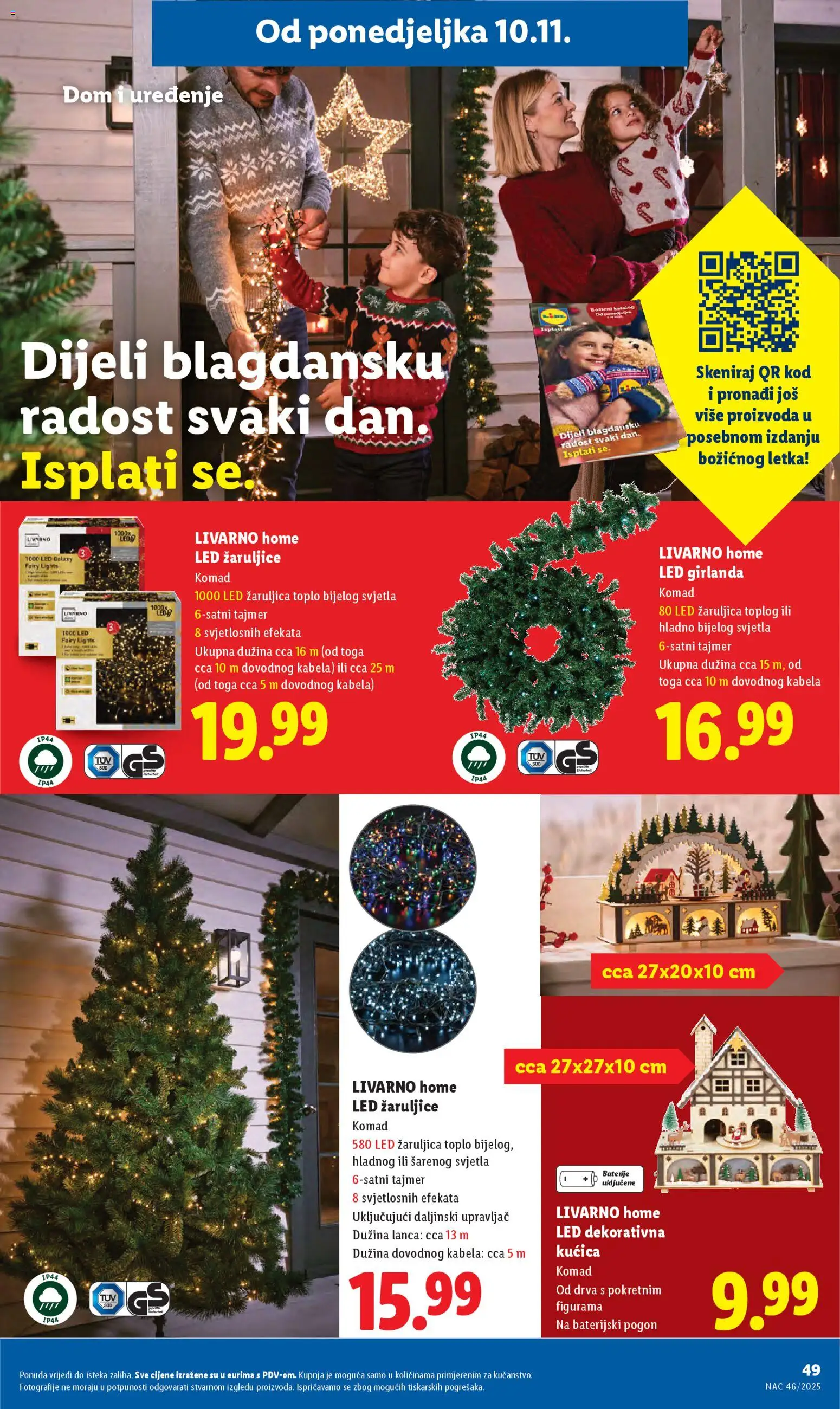 Lidl katalog | vrijedi od 10.11.2025 | Stranica: 49 | Proizvodi: Baterije