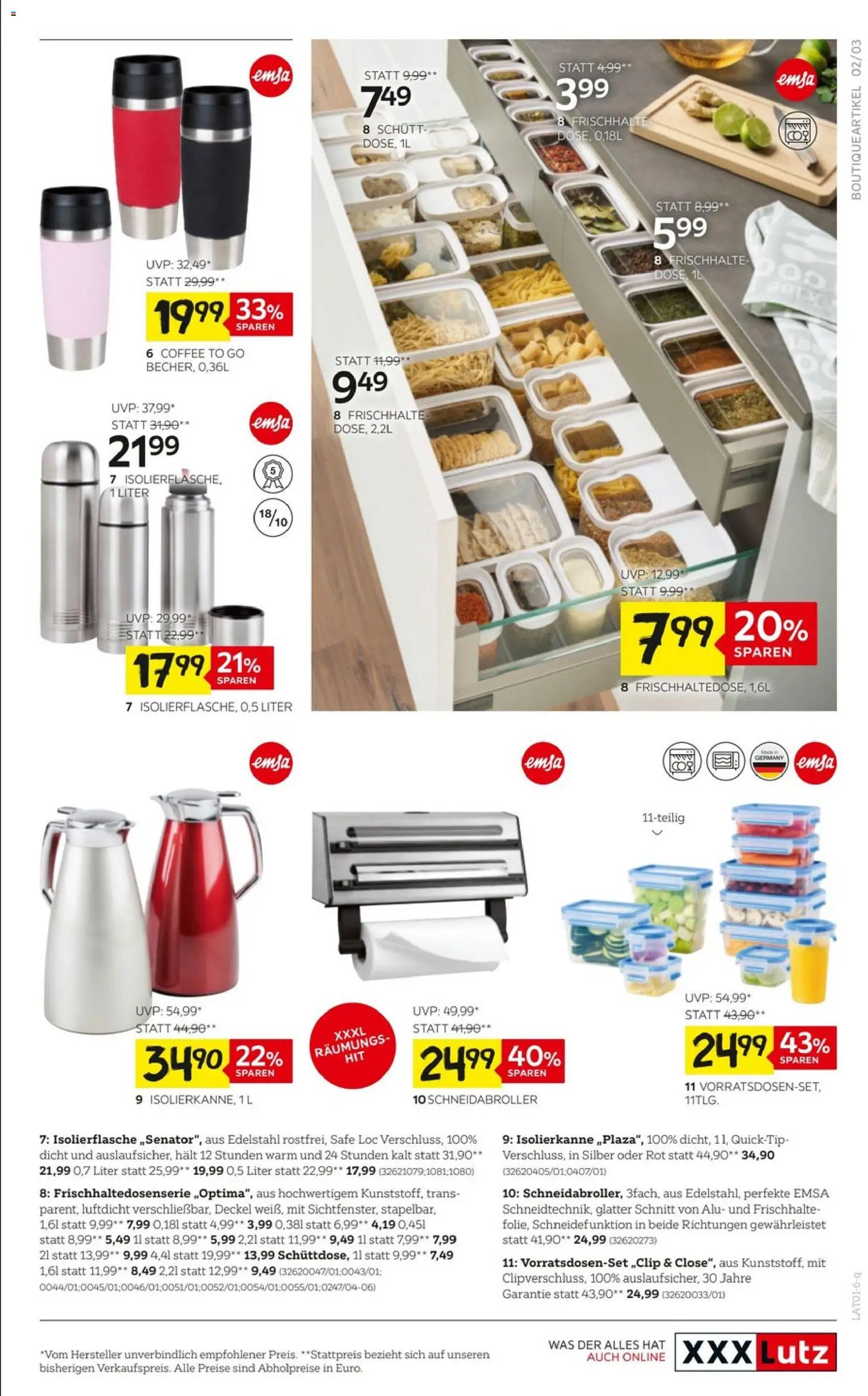 XXXLutz Prospekt aktuell gültig ab 29.12.2025 | Seite: 3