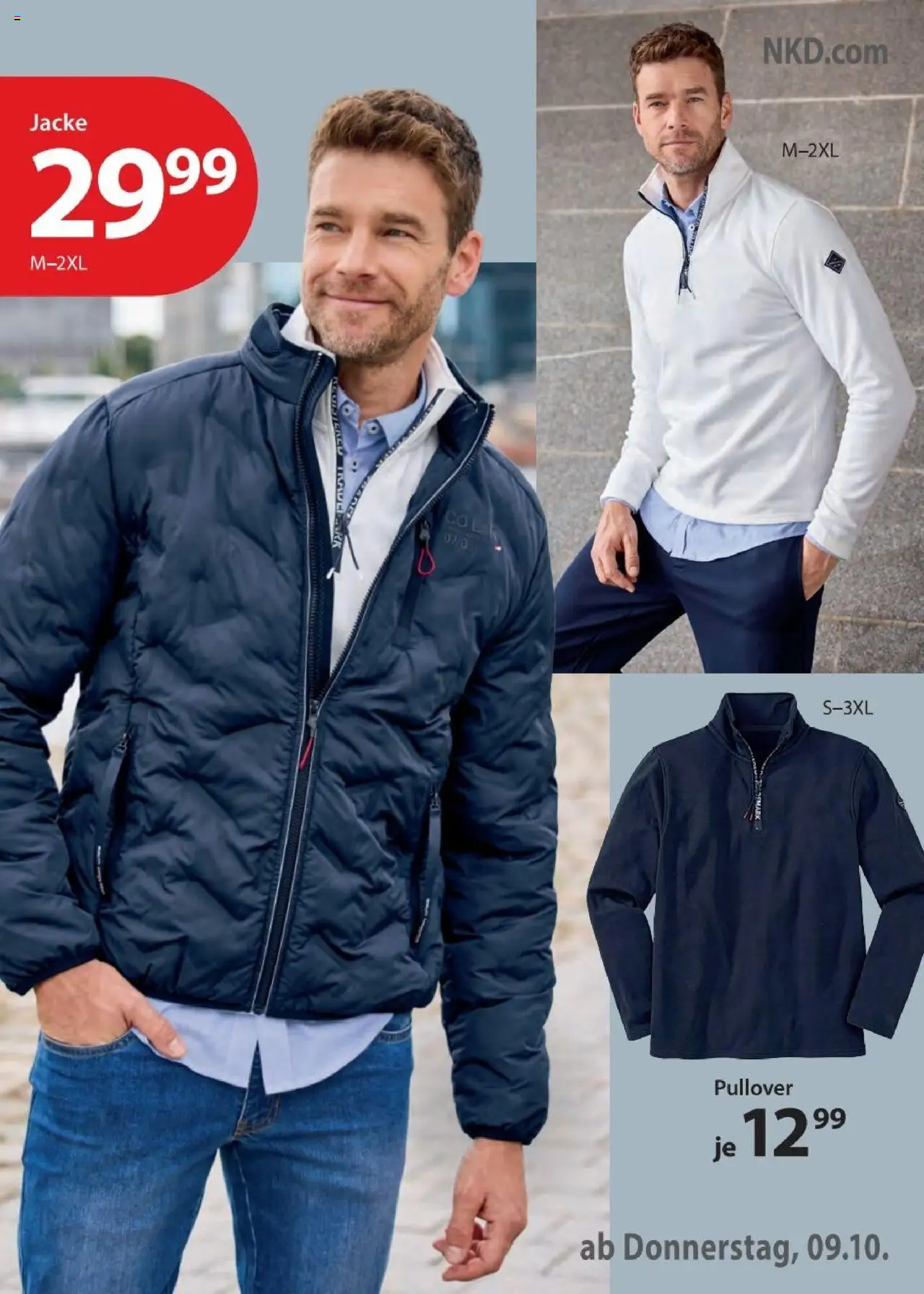 NKD Prospekt aktuell gültig ab 09.10.2025 | Seite: 11 | Produkte: Pullover, Jacke