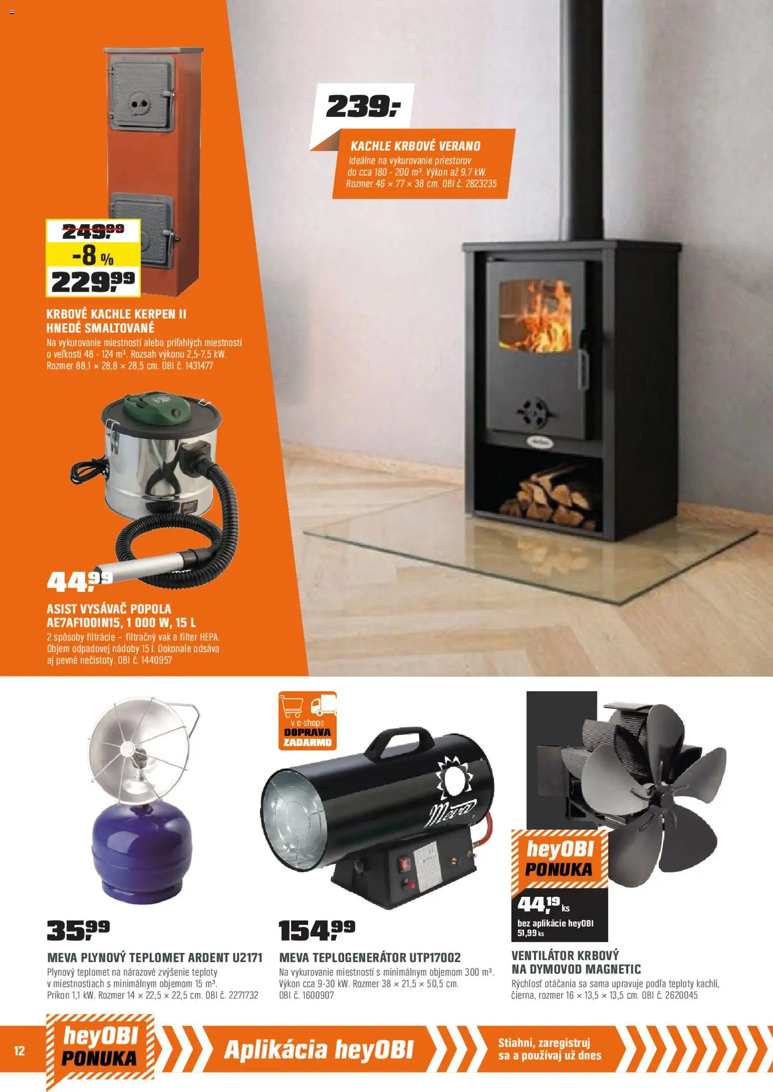 Nové OBI akcie – leták je platný od 02.01.2026 | Strana: 12 | Produkty: Stropné svietidlo, Led stropné svietidlo, Žiarovka, Svietidlo