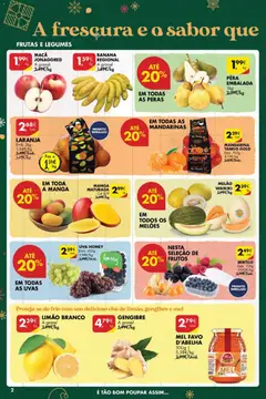 Pré-visualização Pingo Doce Poupe Esta Semana Açores válido de 11.12.2025 | Página: 2 | Produtos: Mel, Chá, Melão, Uvas