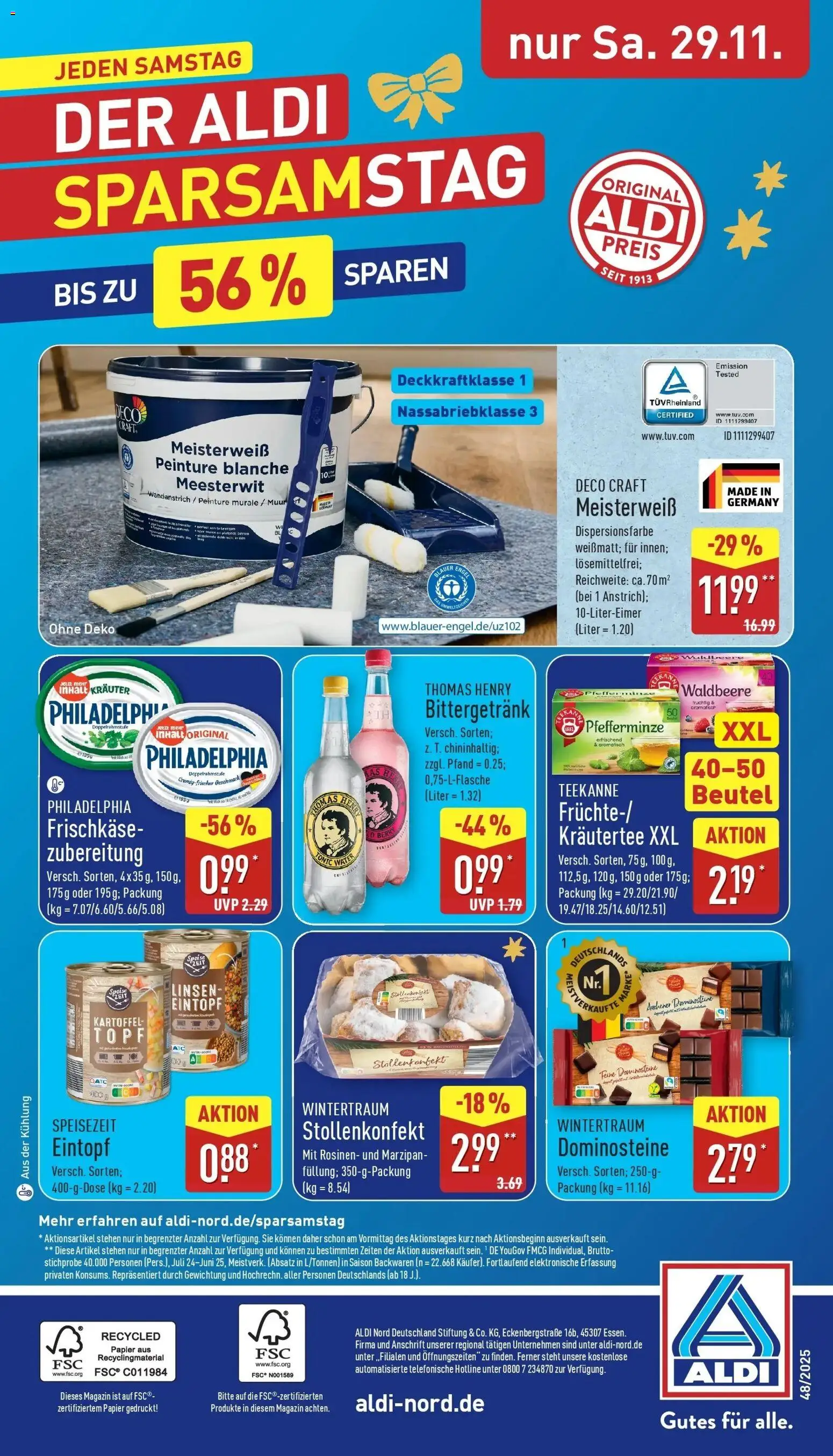 Aldi - ALDI Nord: Wochenangebote – gültig ab 23.11.2025 | Seite: 40