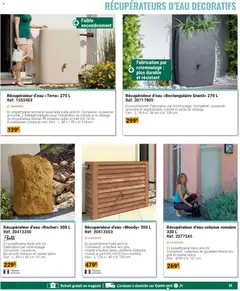 Gamm vert - Prévisualisation de Gamm vert catalogue valide à partir de 24.02.2026 | Page: 55 | Produits: Robinet, Gouttière, Récupérateur d'eau