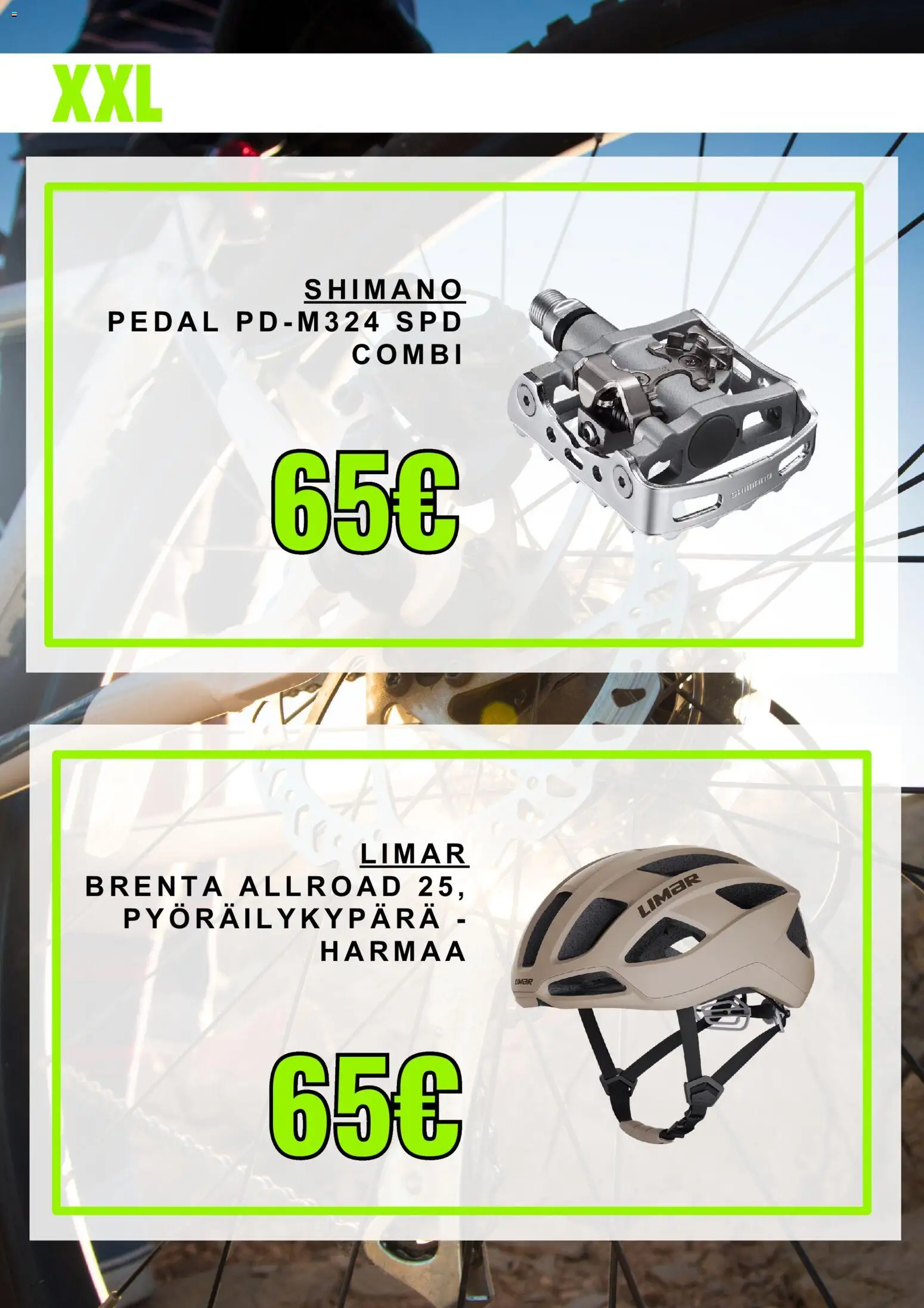 XXL tarjoukset – voimassa 06.03.2026 alkaen | Sivu: 4 | Tuotteet: Pyöräilykypärä