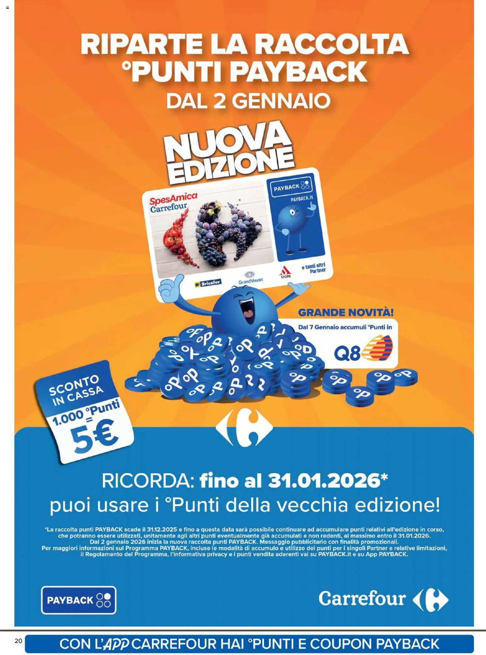 Volantino Carrefour del 27.01.2026 | Pagina: 20 | Prodotti: Data