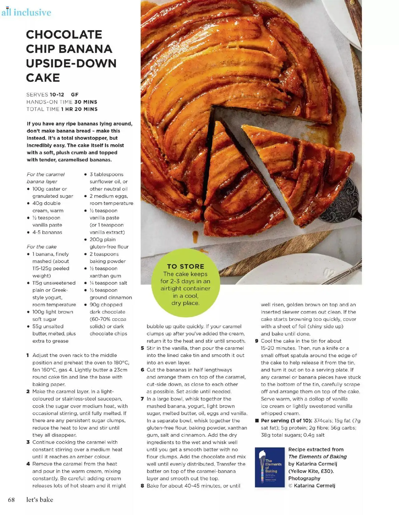  | Page: 68 | Products: Eggs, Cream, The oven, Cake