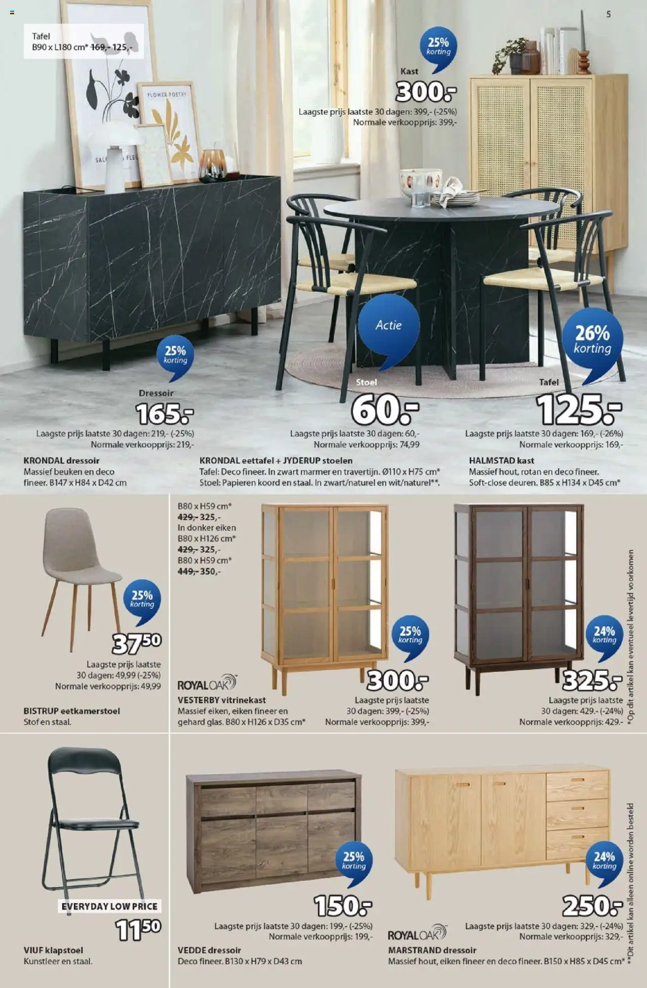 {H1} | Pagina: 5 | Producten: Kan, Tafel, Stoel, Dressoir