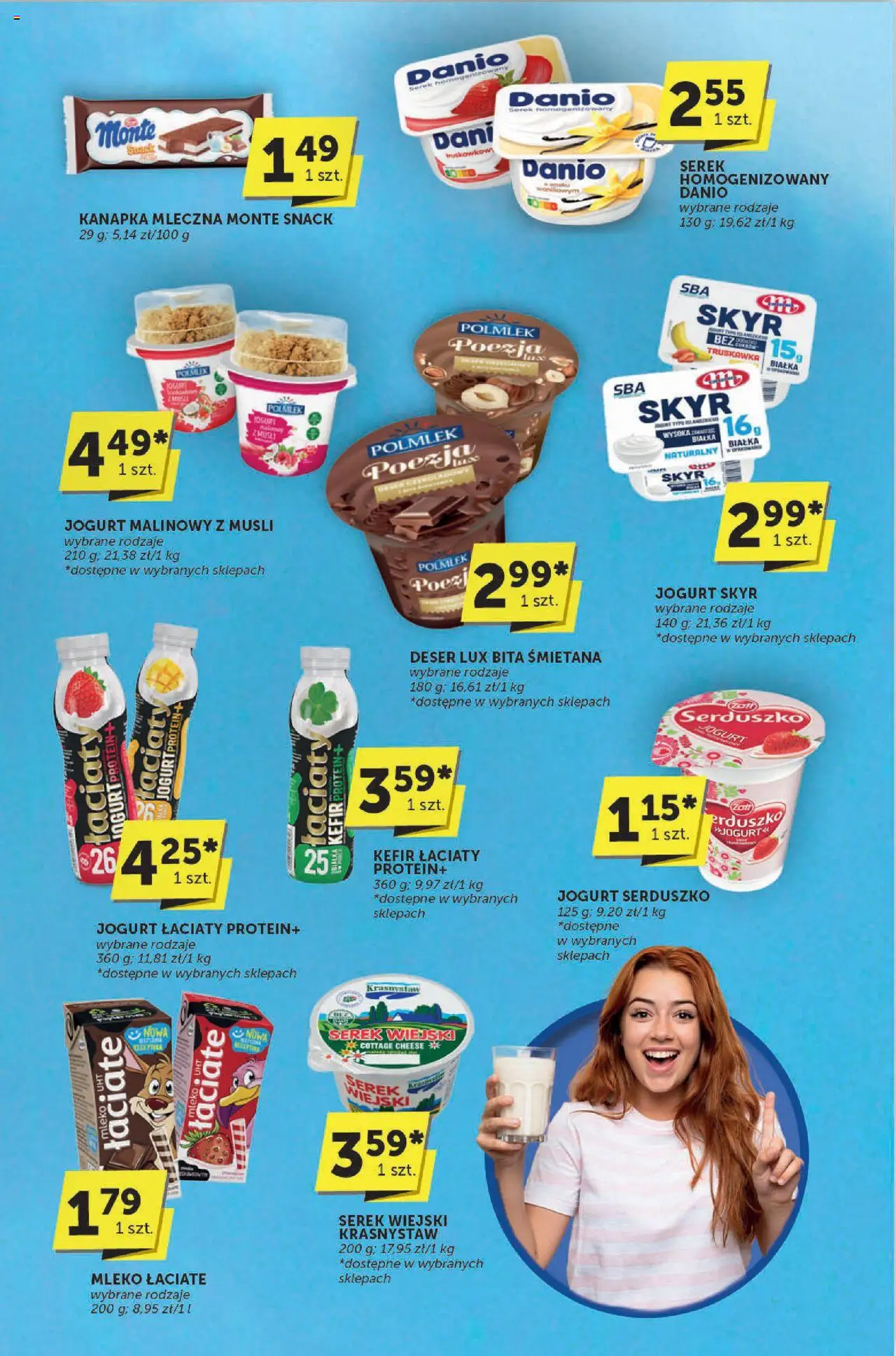 Euro Sklep Gazetka - Katalog od 16.10.2025 | Strona: 3 | Produkty: Serek homogenizowany, Jogurt, Musli, Skyr