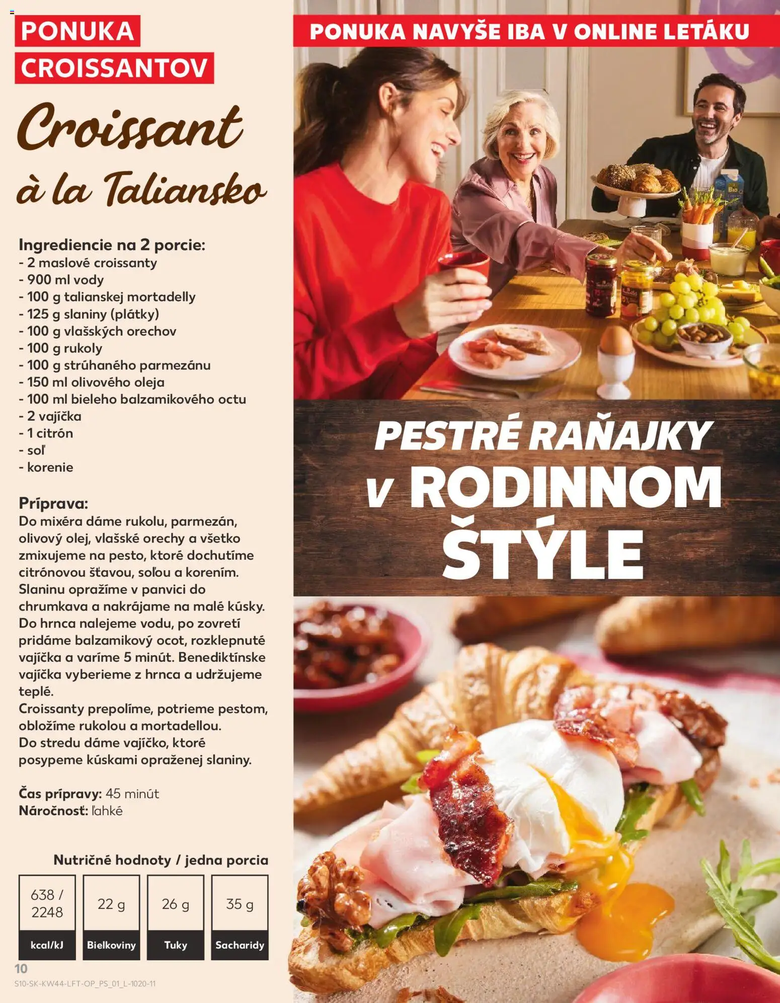 Nové Kaufland akcie – leták je platný od 30.10.2025 | Strana: 10 | Produkty: Croissant, Orechy, Korenie, Soľ