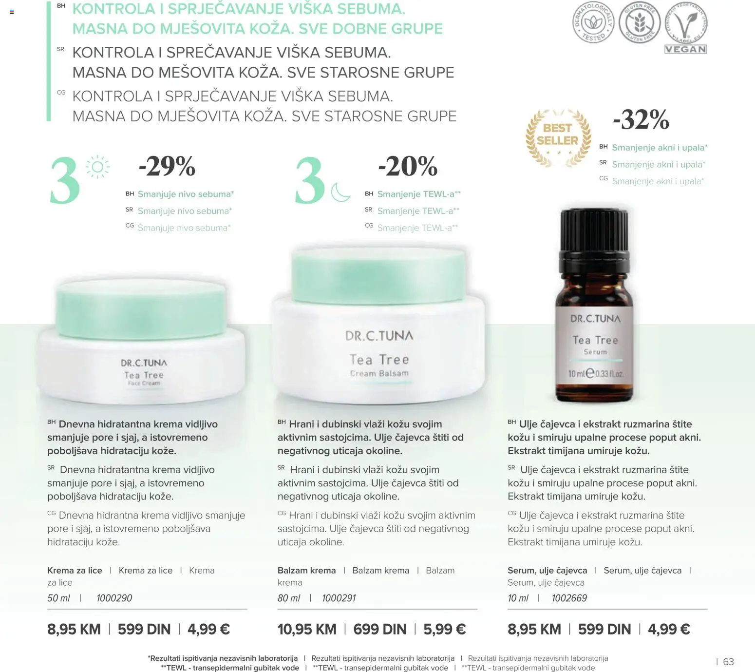 Farmasi katalog - važi od 01.03.2026 | Strana: 63 | Proizvode: Balzam, Krema, Ulje