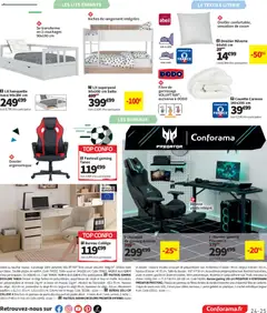 Conforama - Prévisualisation de Conforama prospectus valide à partir de 28.04.2026 | Page: 25 | Produits: Souris, Poids, Chaise, Couette