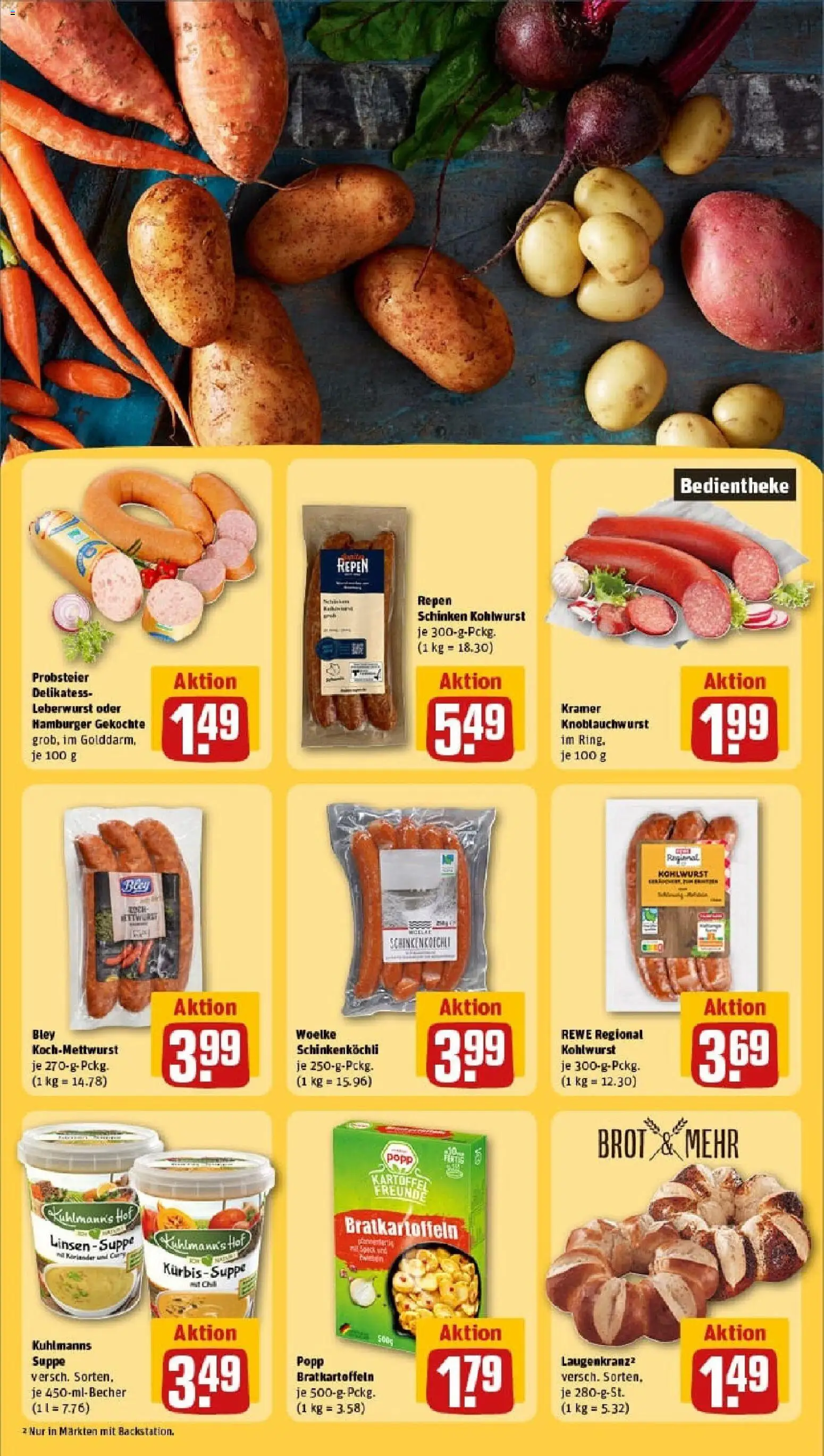 Rewe prospekt Hamburg/Barmbek	 – gültig ab 26.10.2025 | Seite: 27 | Produkte: Brot, Schinken