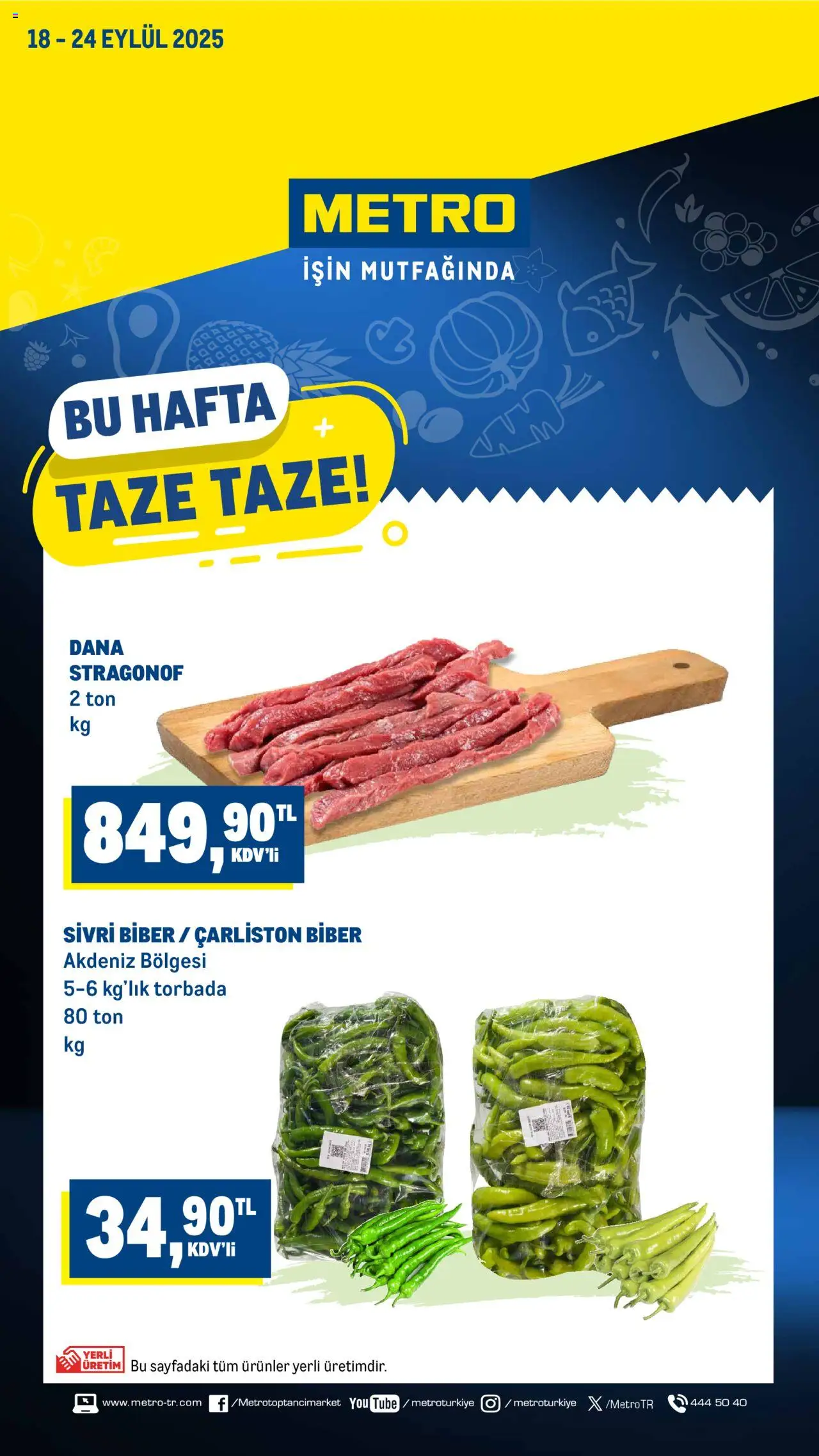 Metro Katalog - 18.09.2025 tarihinden itibaren geçerlidir | Sayfa: 1