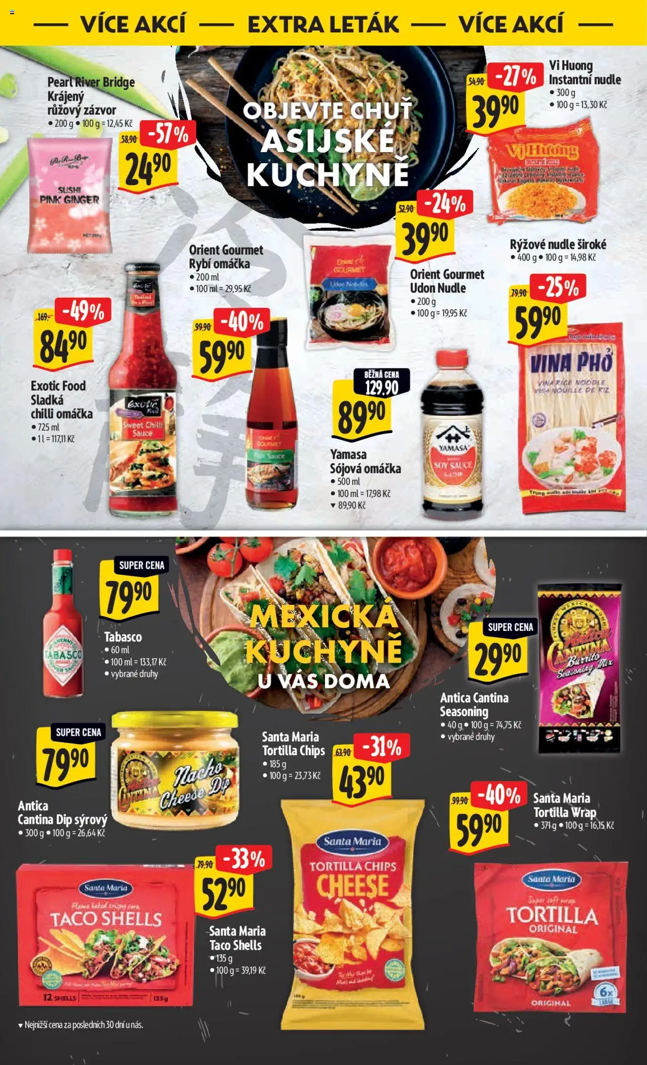 Albert leták - Hypermarket od 24.09.2025 | Strana: 47 | Produkty: Tortilla chips, Gourmet, Zázvor, Rýžové nudle