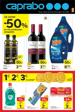 Vista previa Caprabo folleto válido desde el 15.01.2026