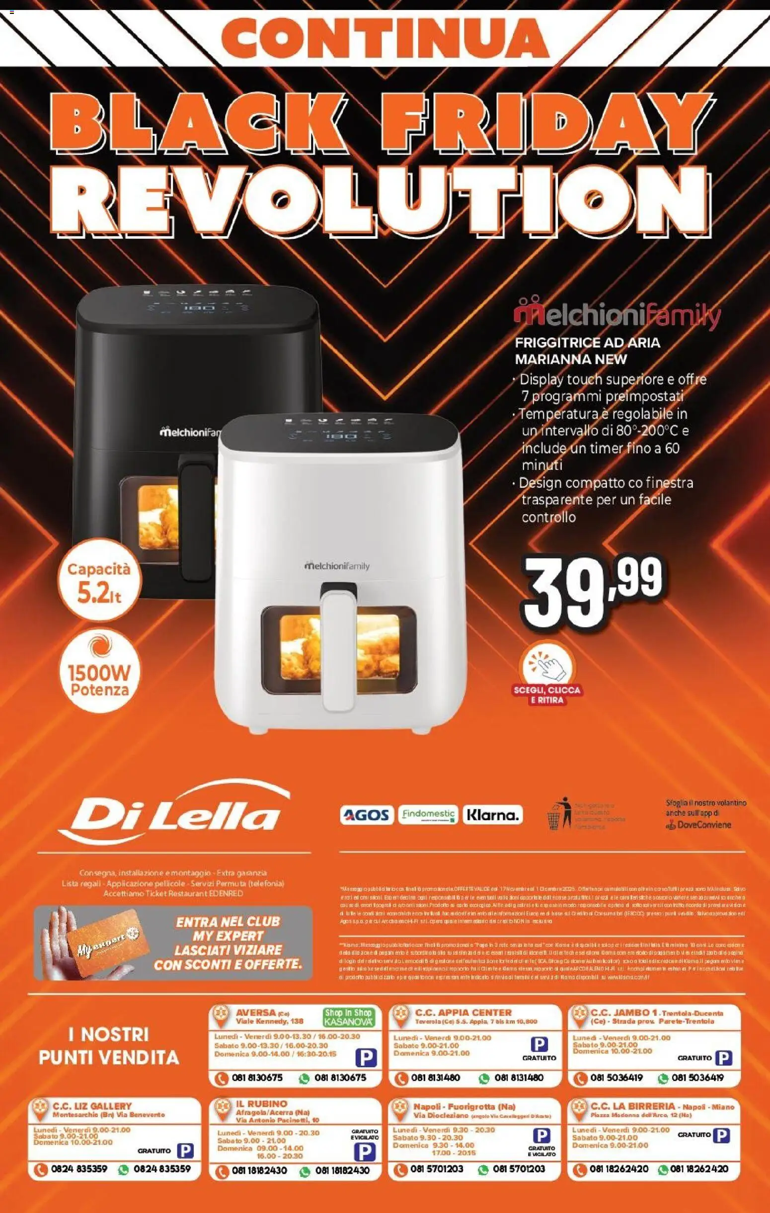 Volantino Expert del 17.11.2025 | Pagina: 27 | Prodotti: Friggitrice ad aria, Friggitrice