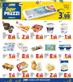 Anteprima del volantino Volantino ARD Discount	 valido a partire dal 01.12.2025 | Pagina: 8 | Prodotti: Caffè, Panna, Frutta, Budino