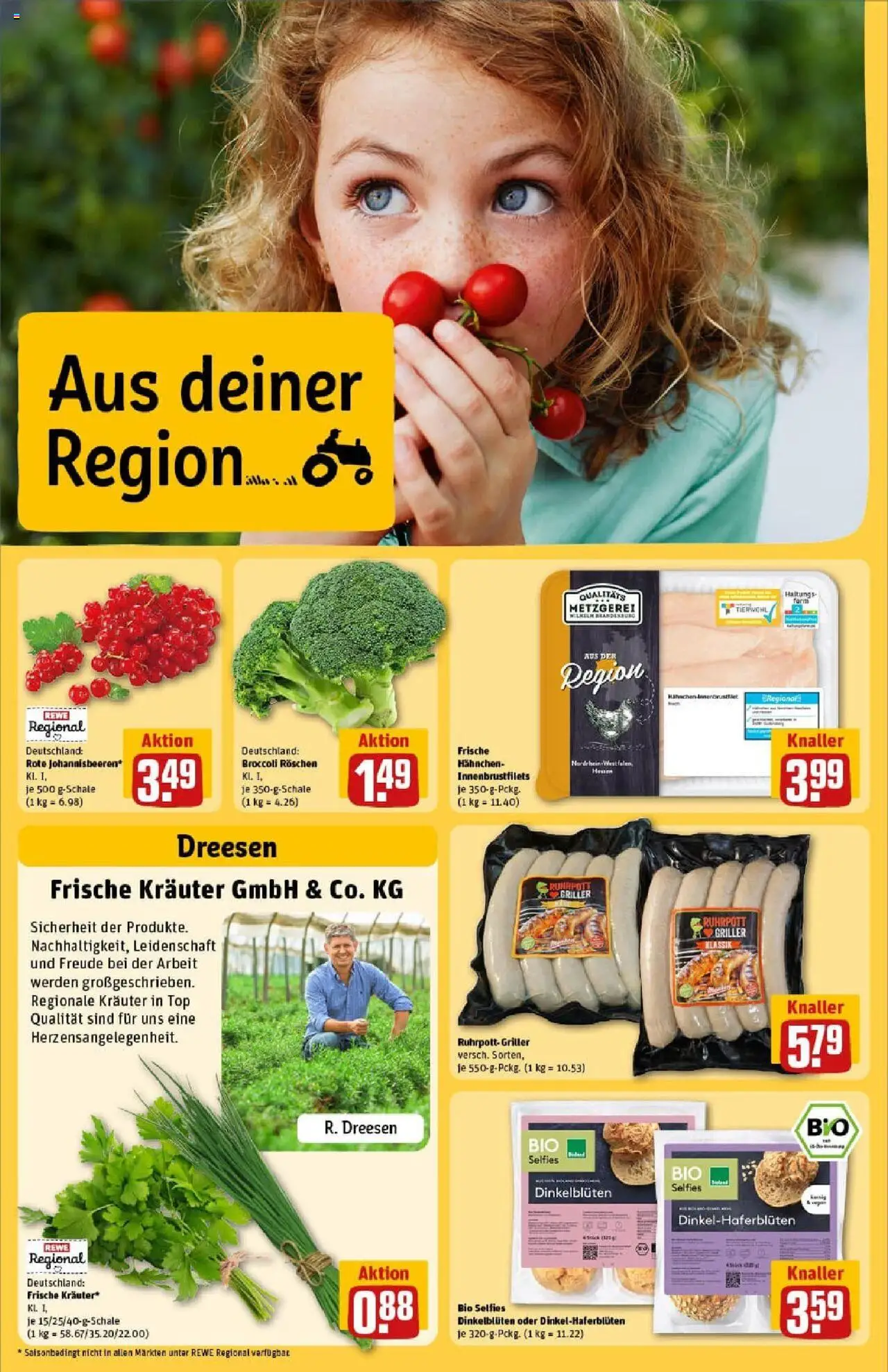 Rewe prospekt Mönchengladbach	 - gültig ab dem 29.06.2025 | Seite: 32 | Produkte: Top, Hahnchen, Griller