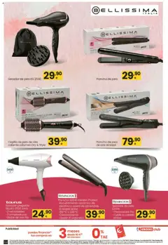Eroski - Te regalamos el iva en maletas de viaje │ válido desde el 12.06.2025 | Página: 44 | Productos: Cepillo, Aceite, Secador de pelo, Plancha de pelo