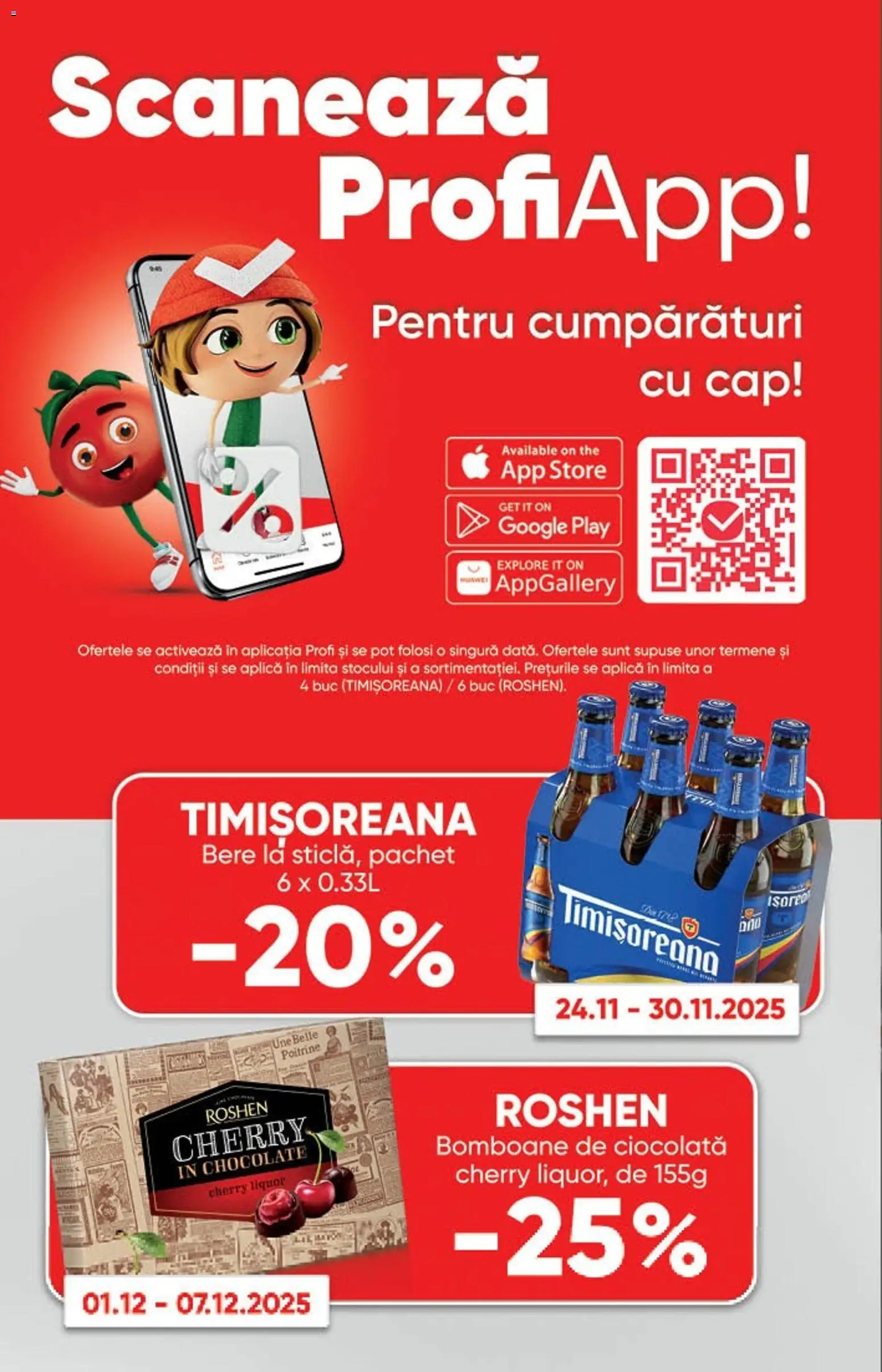 Noul catalog Profi – valabil de la 26.11.2025 | Pagină: 16 | Produse: Ciocolată, Bere, Bomboane