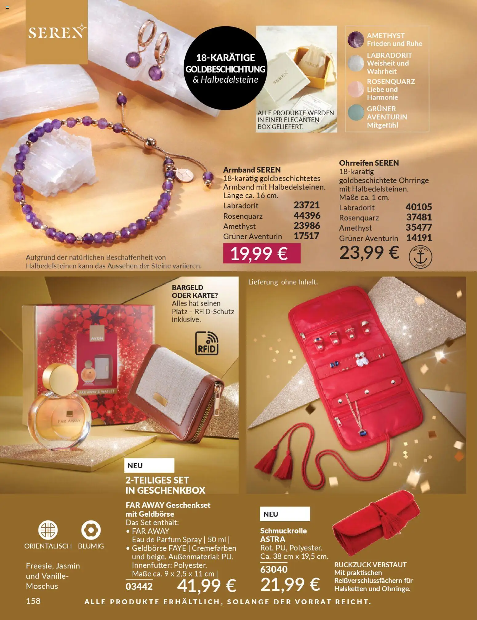 AVON Katalog Dezember 2025 – gültig ab 01.12.2025 | Seite: 160 | Produkte: Box, Parfüm, Astra, Eau de Parfum