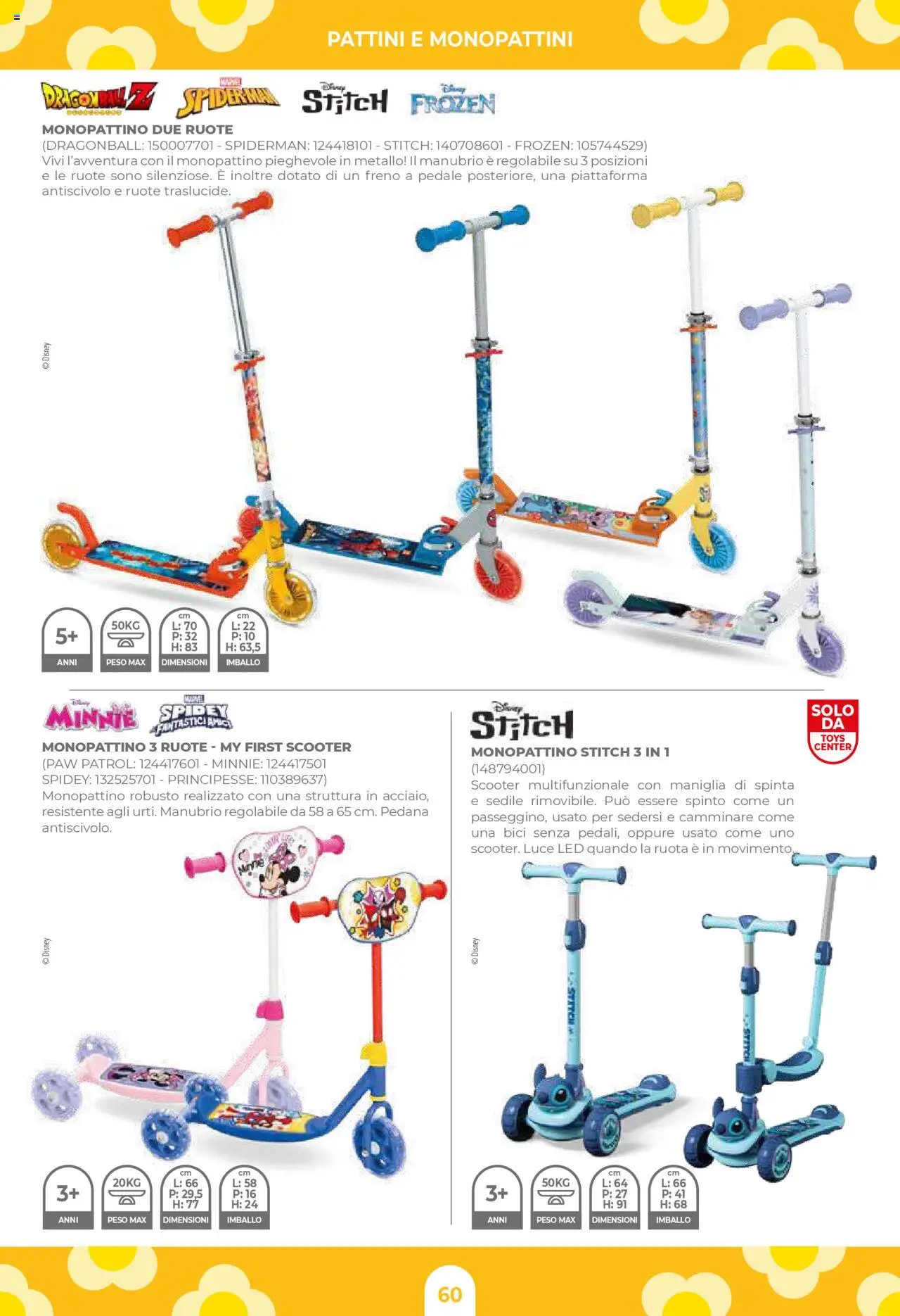 Volantino Toys Center del 03.04.2025 | Pagina: 62 | Prodotti: Monopattino